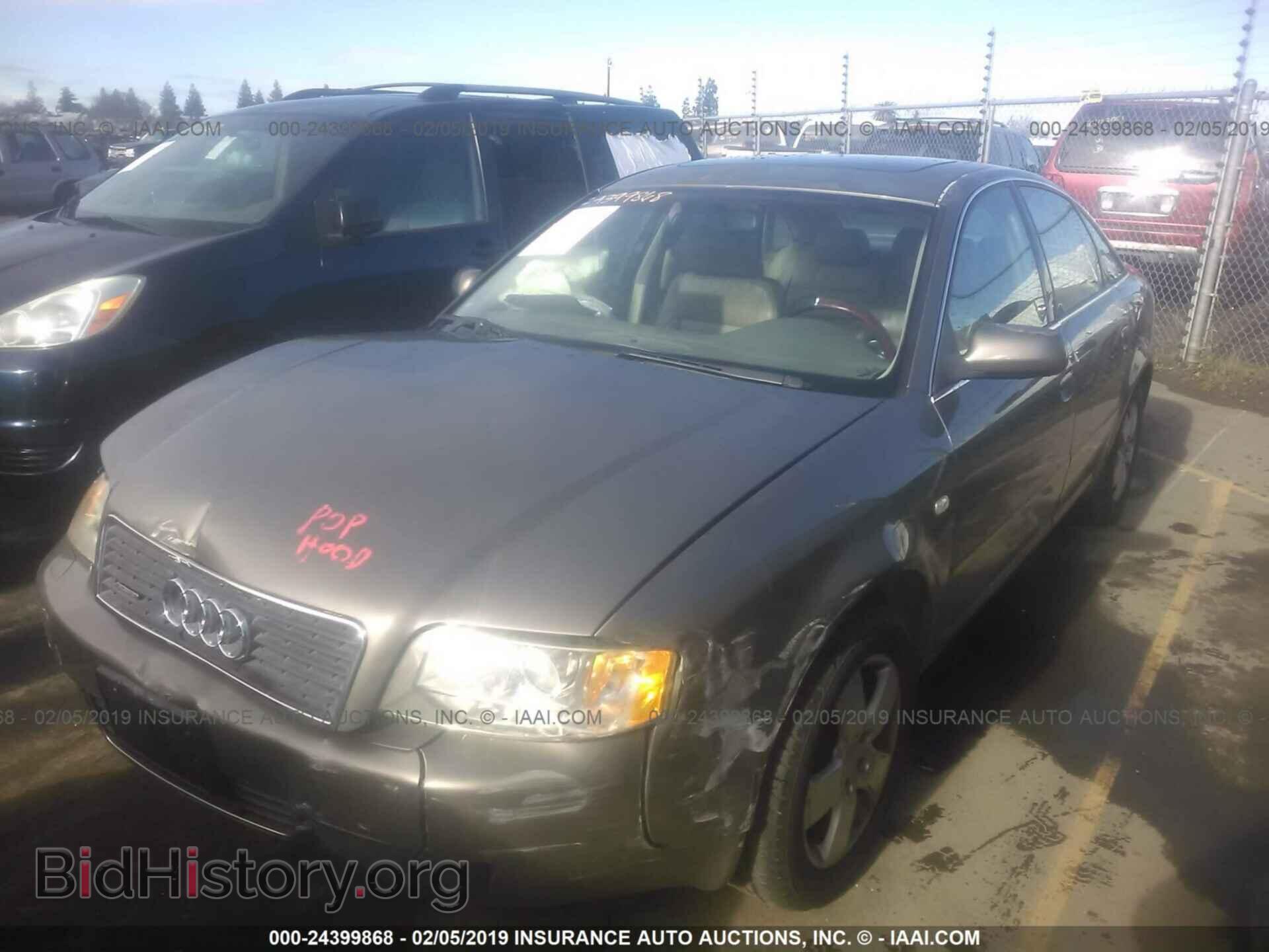 2002 AUDI A6 - VIN: WAULT64B92N091680 - Фото 2