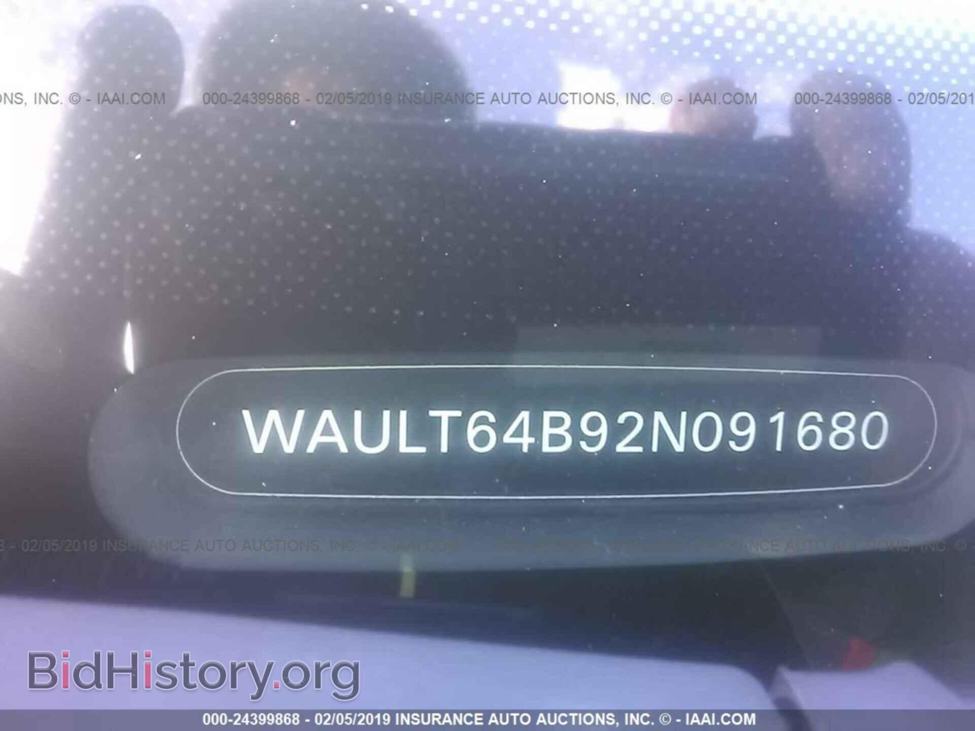 2002 AUDI A6 - VIN: WAULT64B92N091680 - Фото 9