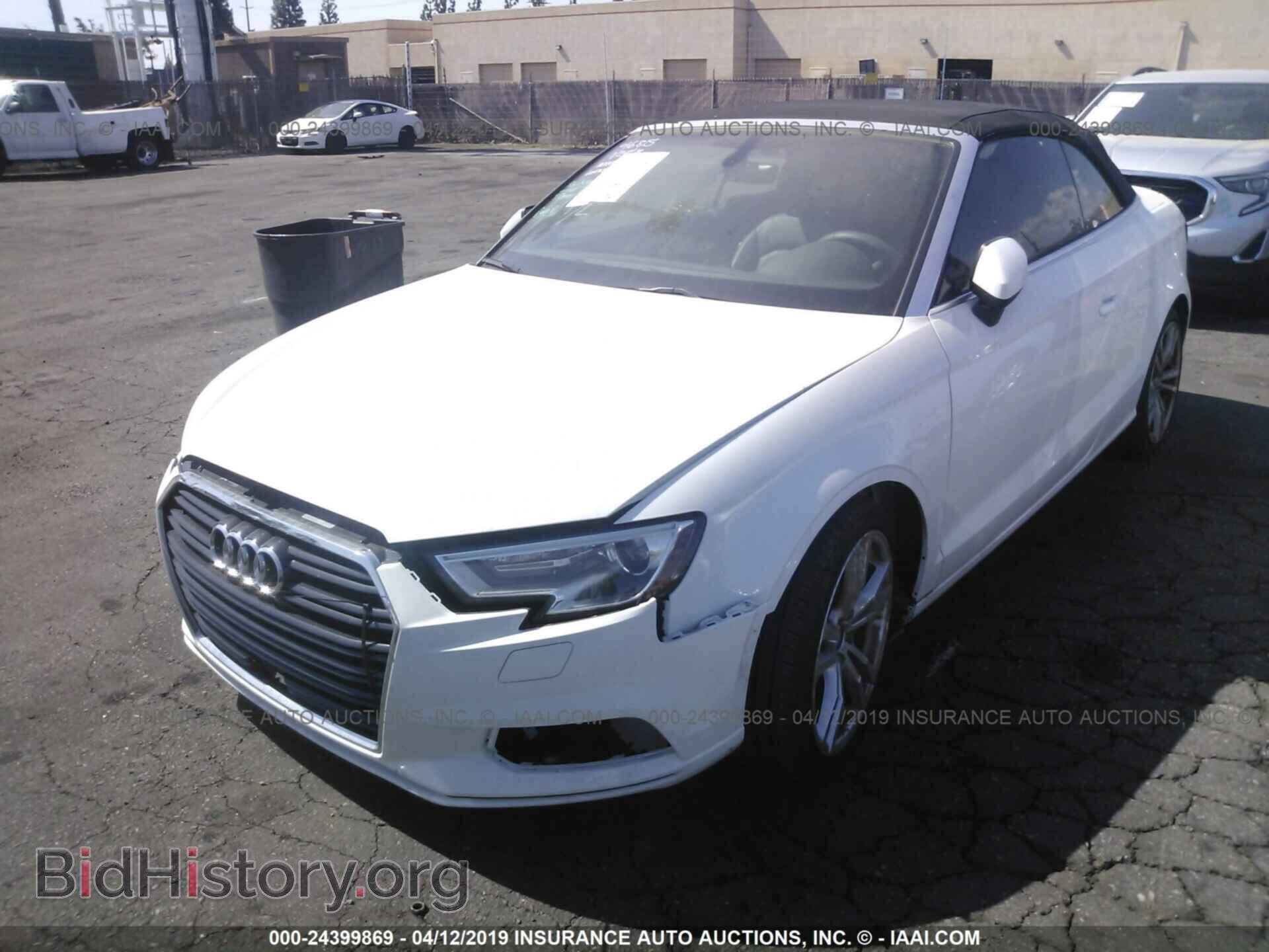 2018 AUDI A3 - VIN: WAU6ULFF6J1002193 - Фото 2