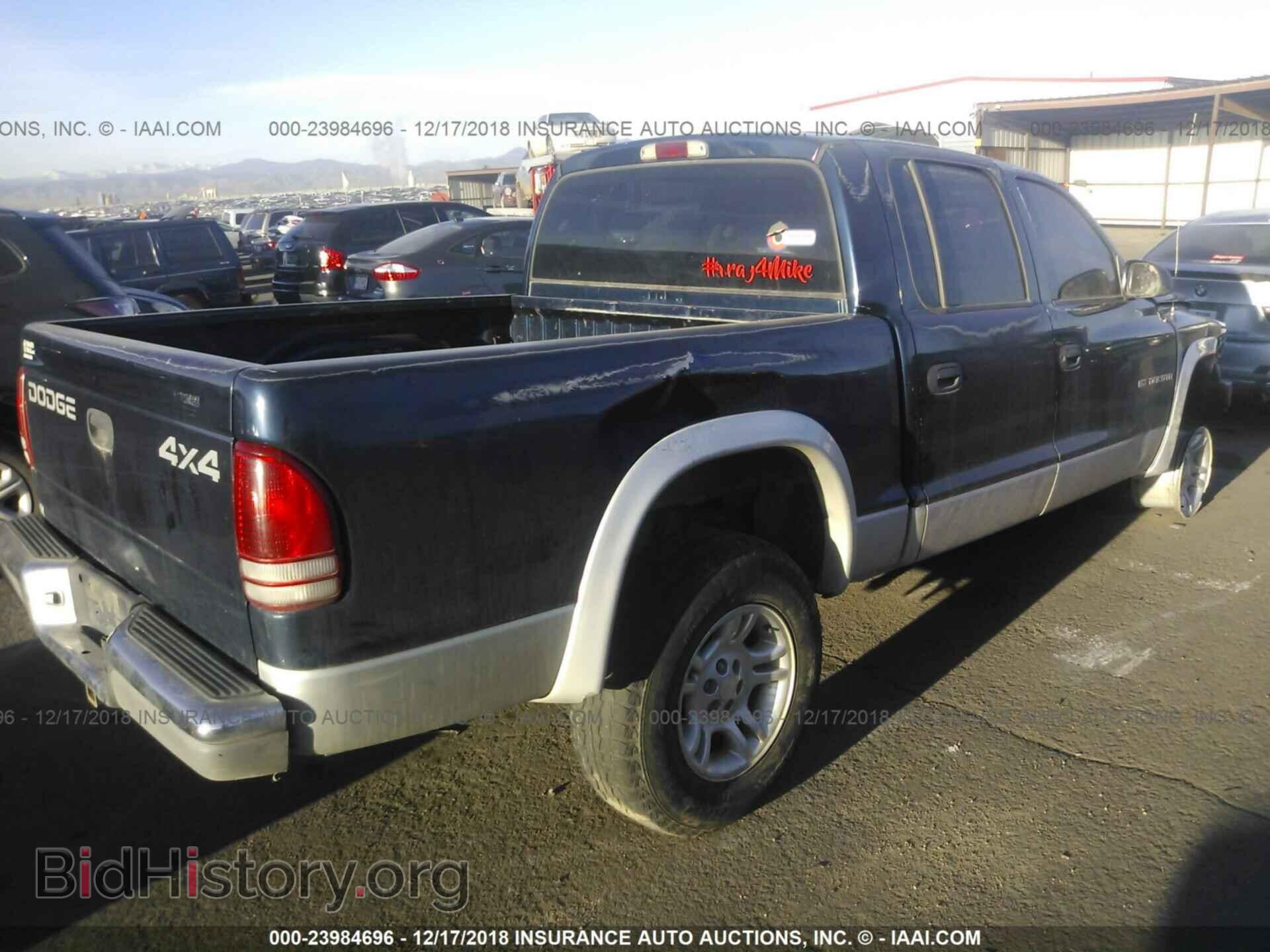 2001 DODGE DAKOTA - VIN: 1B7HG2AN91S262691 - Фото 4