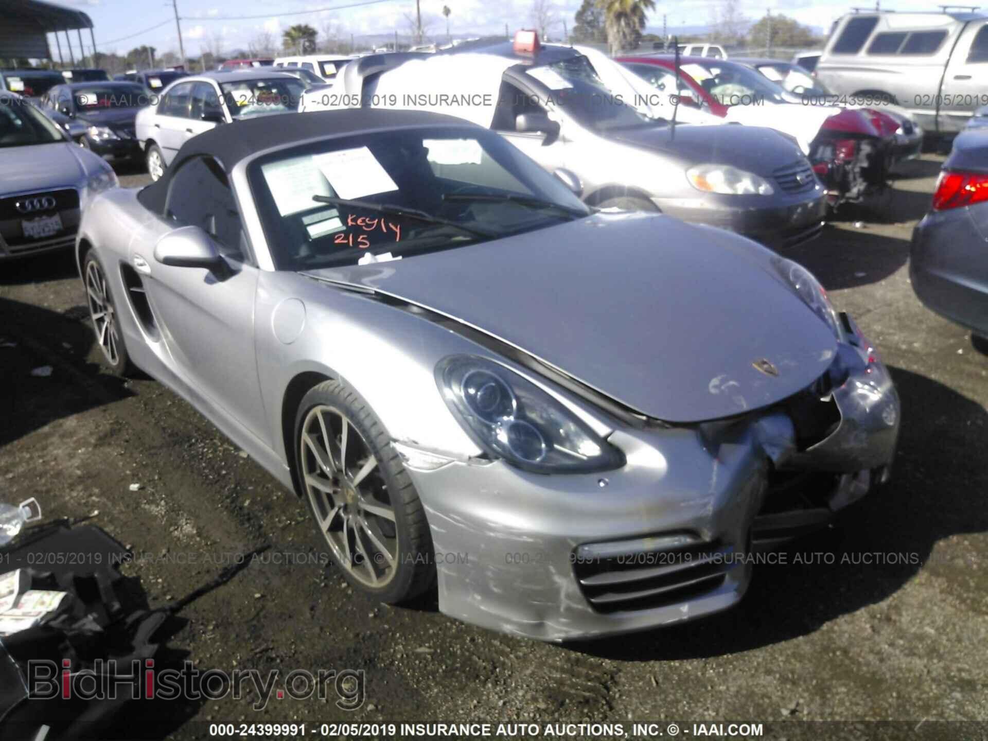 Фотография WP0CA2A87DS113884 - PORSCHE BOXSTER 2013