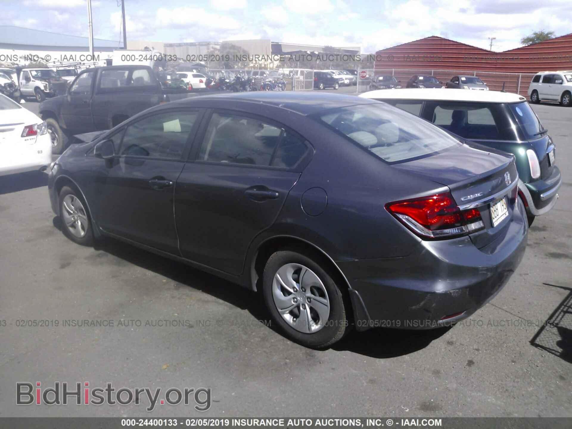 2013 HONDA CIVIC - VIN: 2HGFB2F59DH564123 - Фото 3