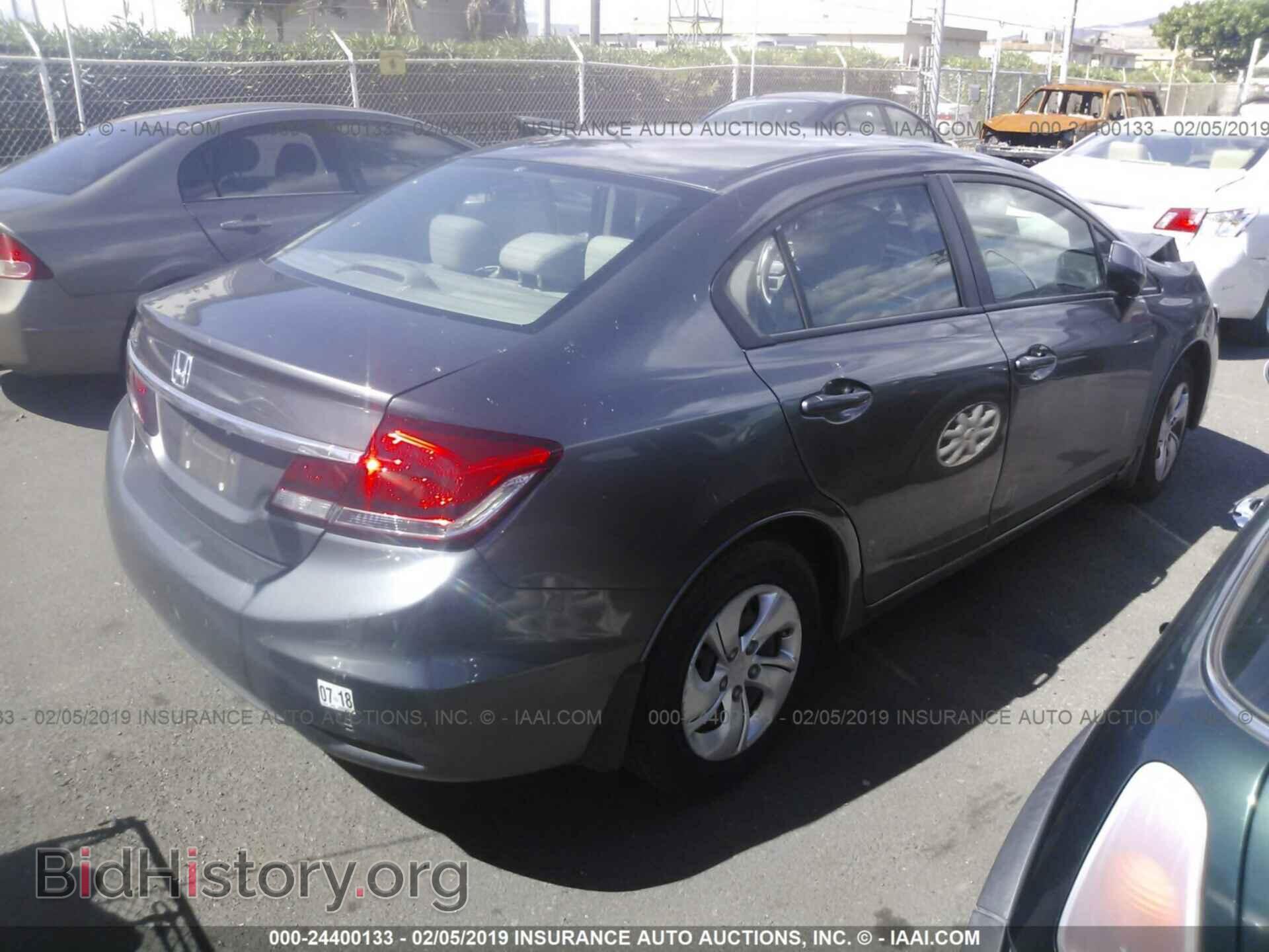 2013 HONDA CIVIC - VIN: 2HGFB2F59DH564123 - Фото 4