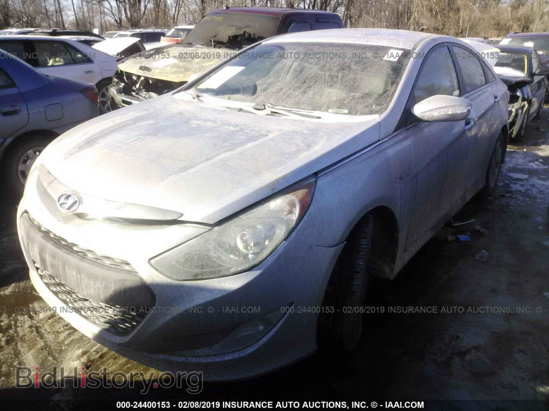 2012 HYUNDAI SONATA - VIN: KMHEC4A41CA042838 - Фото 2