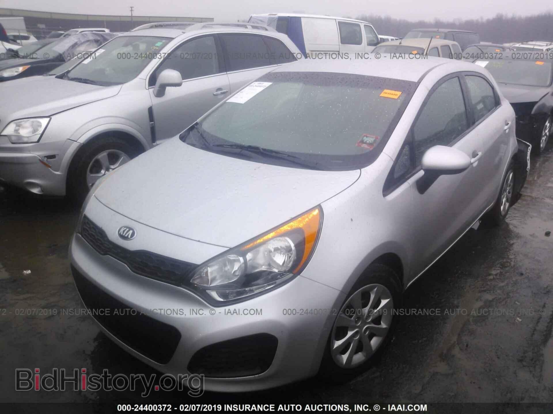 2015 KIA RIO - VIN: KNADM5A37F6491018 - Фото 2