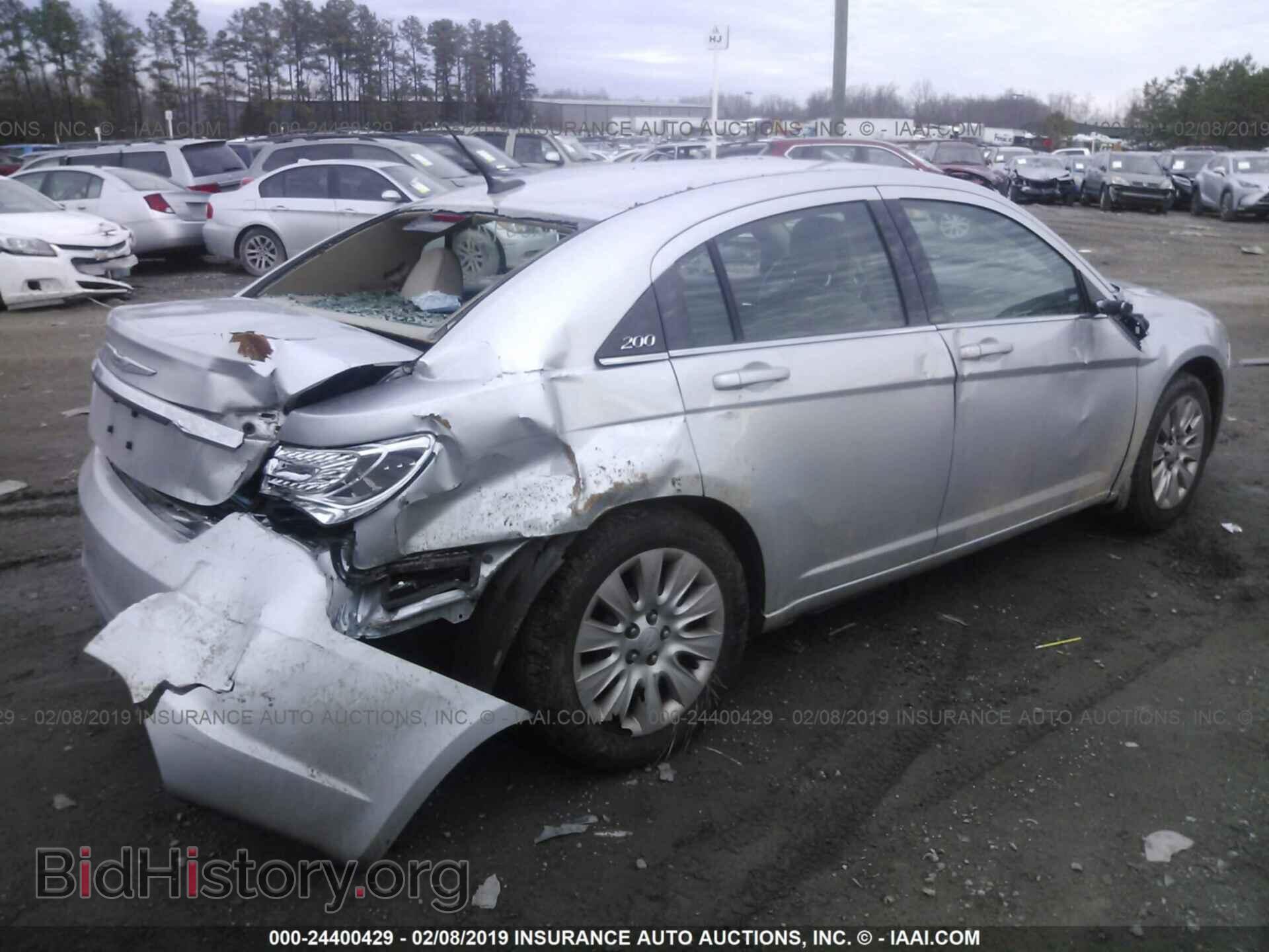 2012 CHRYSLER 200 - VIN: 1C3CCBAB3CN292450 - Фото 6