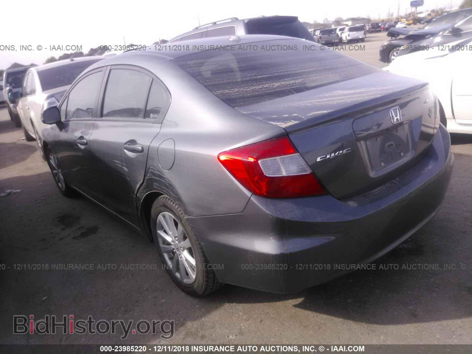 2012 HONDA CIVIC - VIN: 19XFB2F81CE010660 - Фото 3