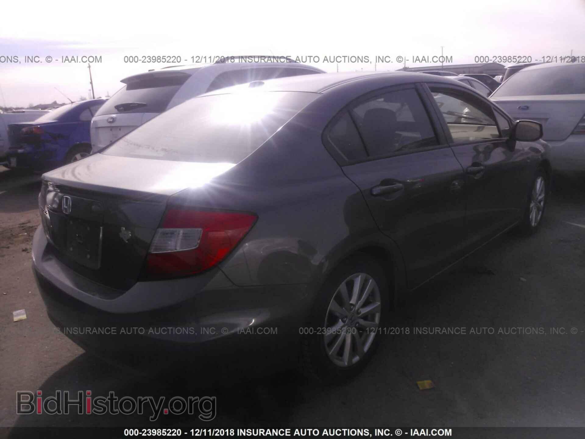 2012 HONDA CIVIC - VIN: 19XFB2F81CE010660 - Фото 4