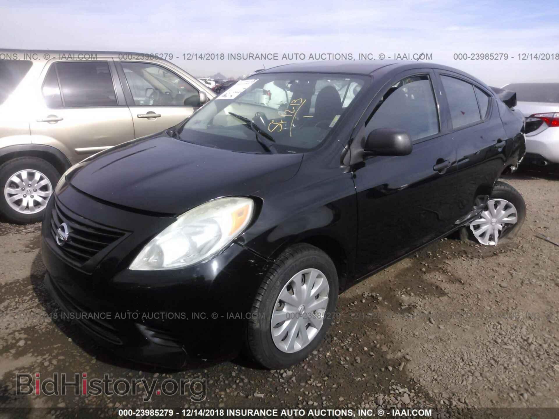 2012 NISSAN VERSA - VIN: 3N1CN7AP9CL920108 - Фото 2
