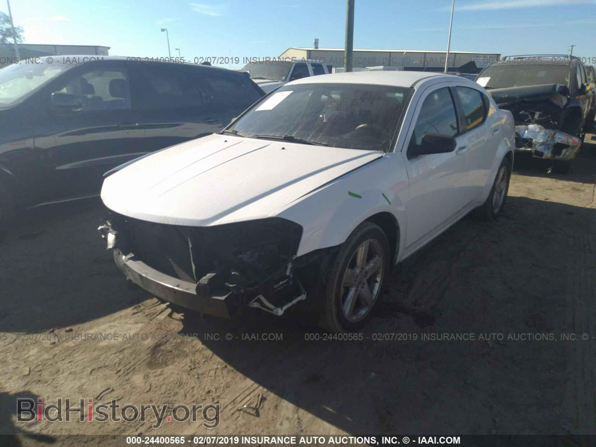 2013 DODGE AVENGER - VIN: 1C3CDZAB3DN537884 - Фото 2