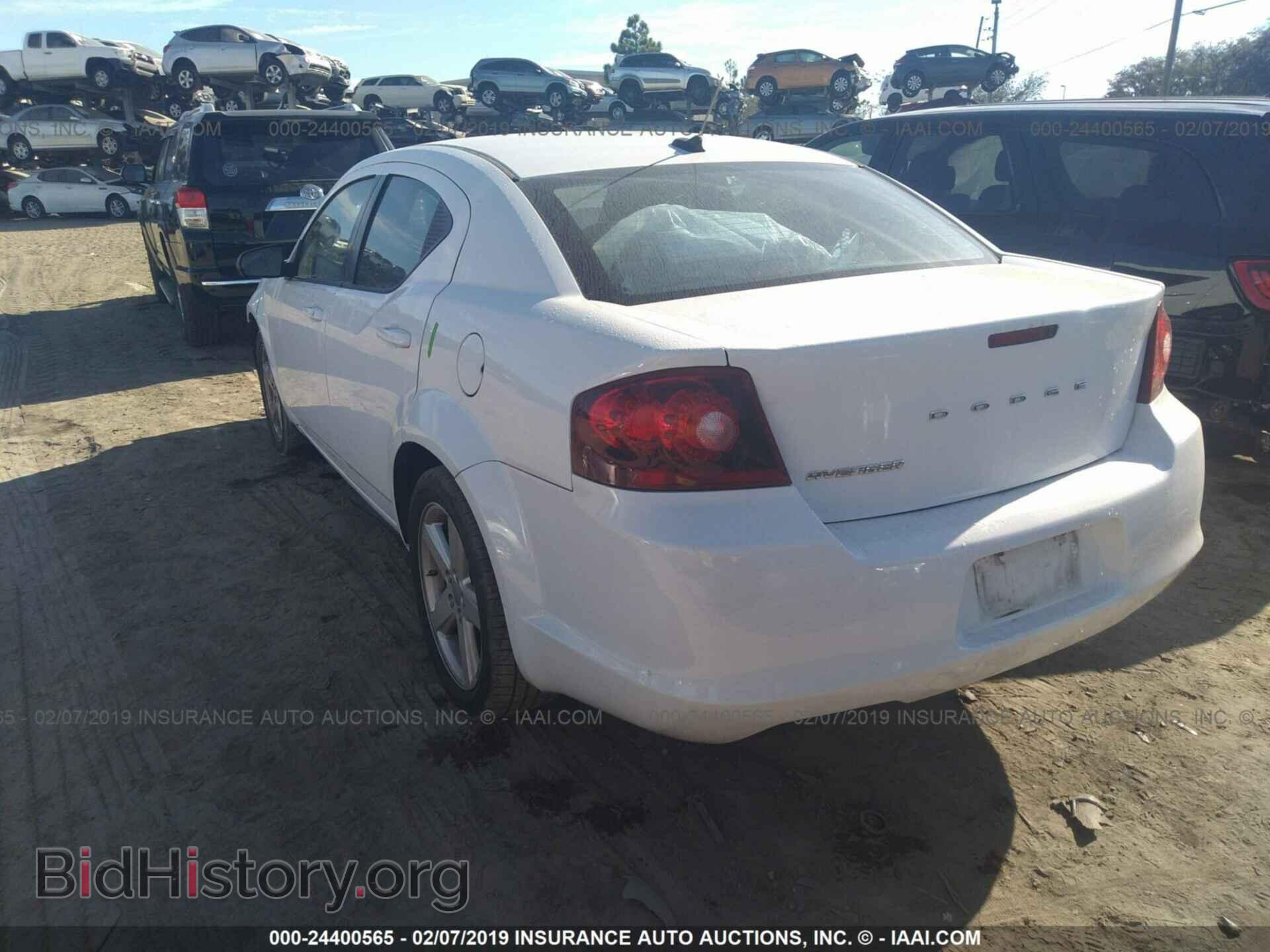 2013 DODGE AVENGER - VIN: 1C3CDZAB3DN537884 - Фото 3