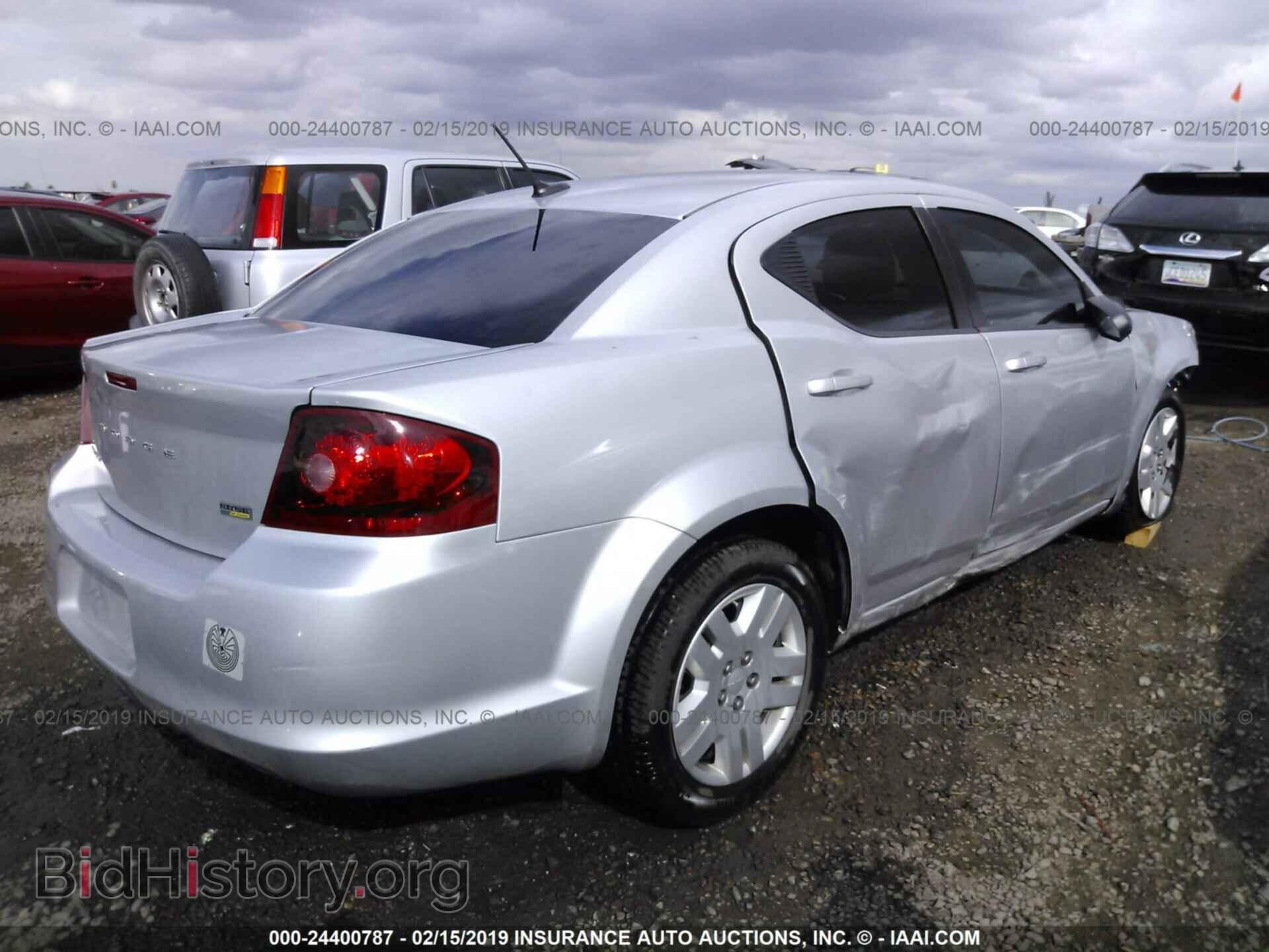 2011 DODGE AVENGER - VIN: 1B3BD4FG6BN558239 - Фото 4