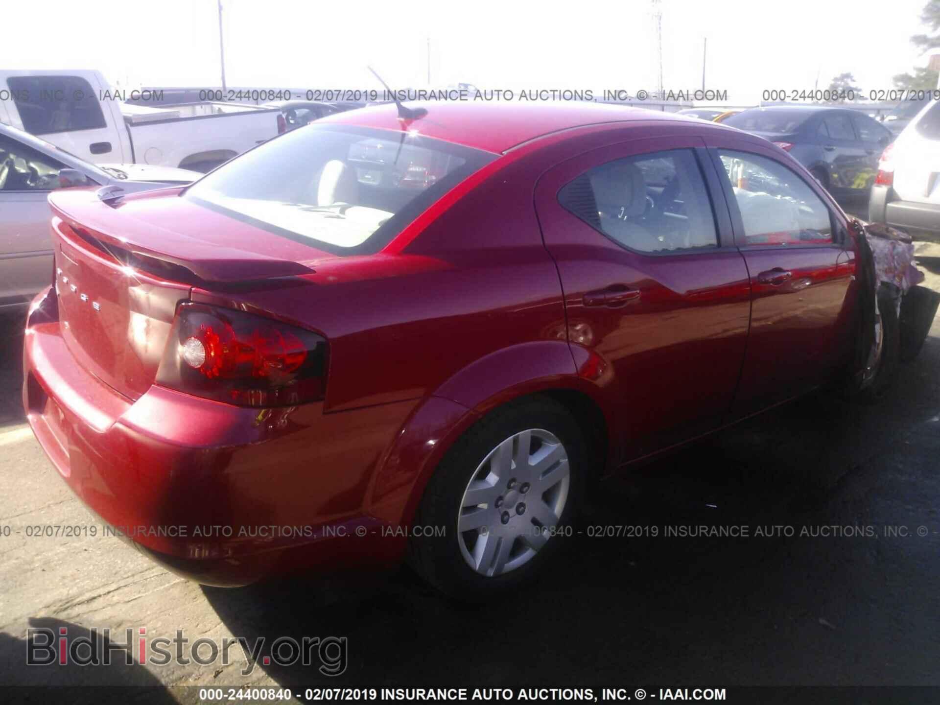 2013 DODGE AVENGER - VIN: 1C3CDZAB0DN605736 - Фото 4