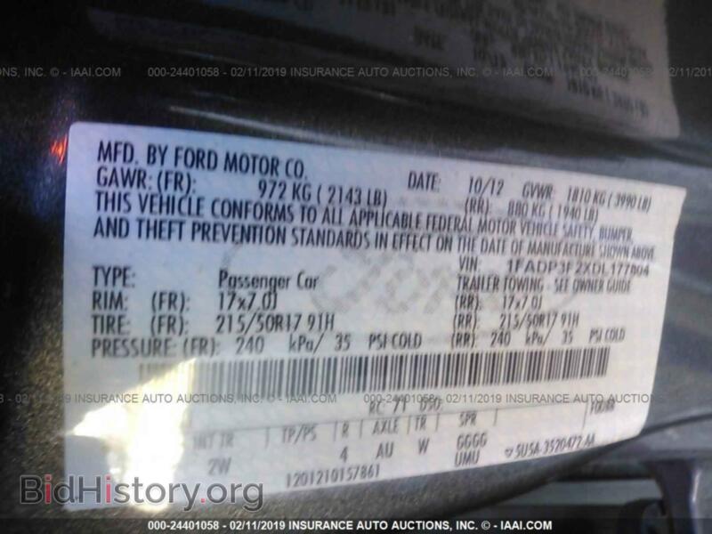 2013 Ford FOCUS (VIN 1FADP3F2XDL177804) — фото 9 из 10