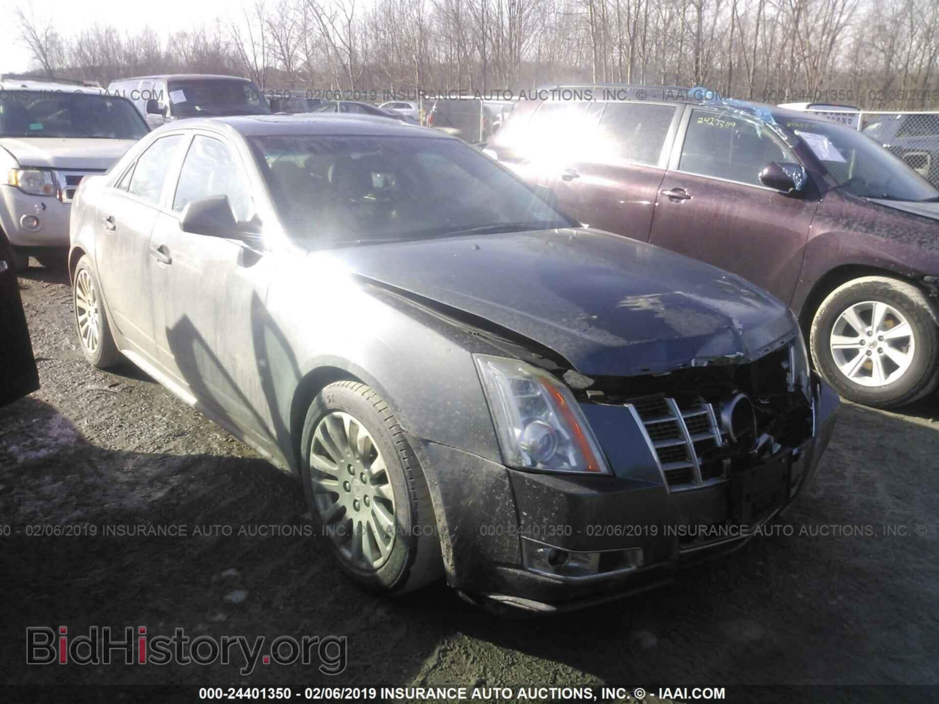 Photo 1G6DM5E3XC0148301 - CADILLAC CTS 2012