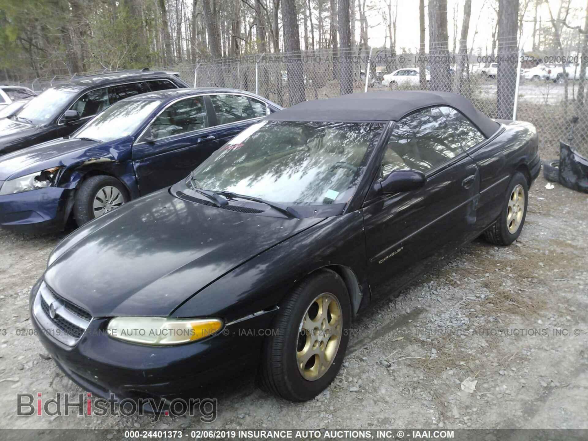 1998 CHRYSLER SEBRING - VIN: 3C3EL55H5WT329981 - Фото 2