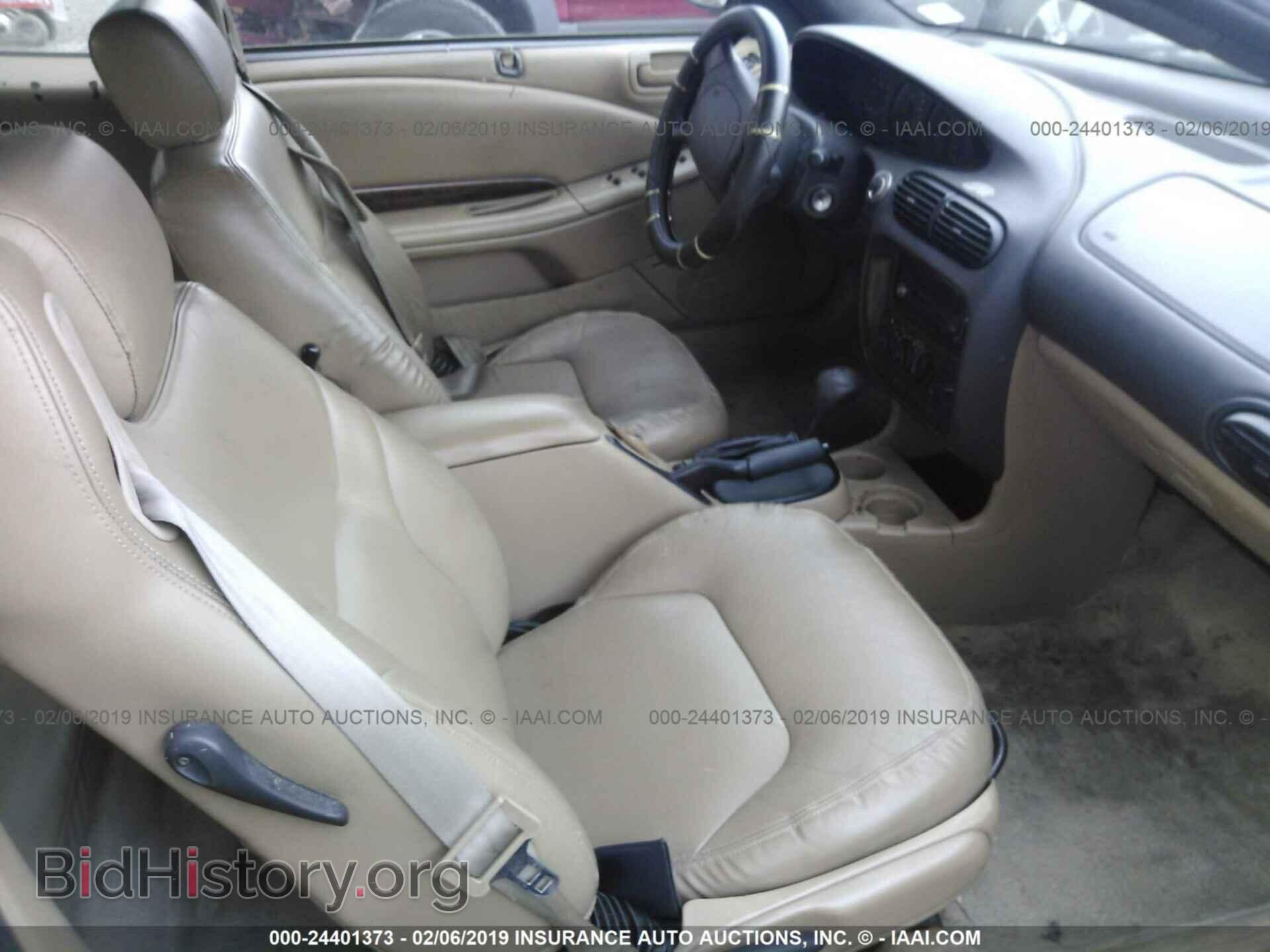 1998 CHRYSLER SEBRING - VIN: 3C3EL55H5WT329981 - Фото 5