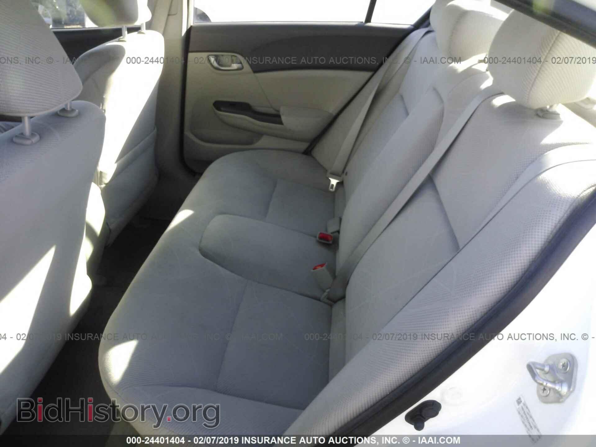2012 HONDA CIVIC - VIN: 19XFB2F53CE343481 - Фото 8