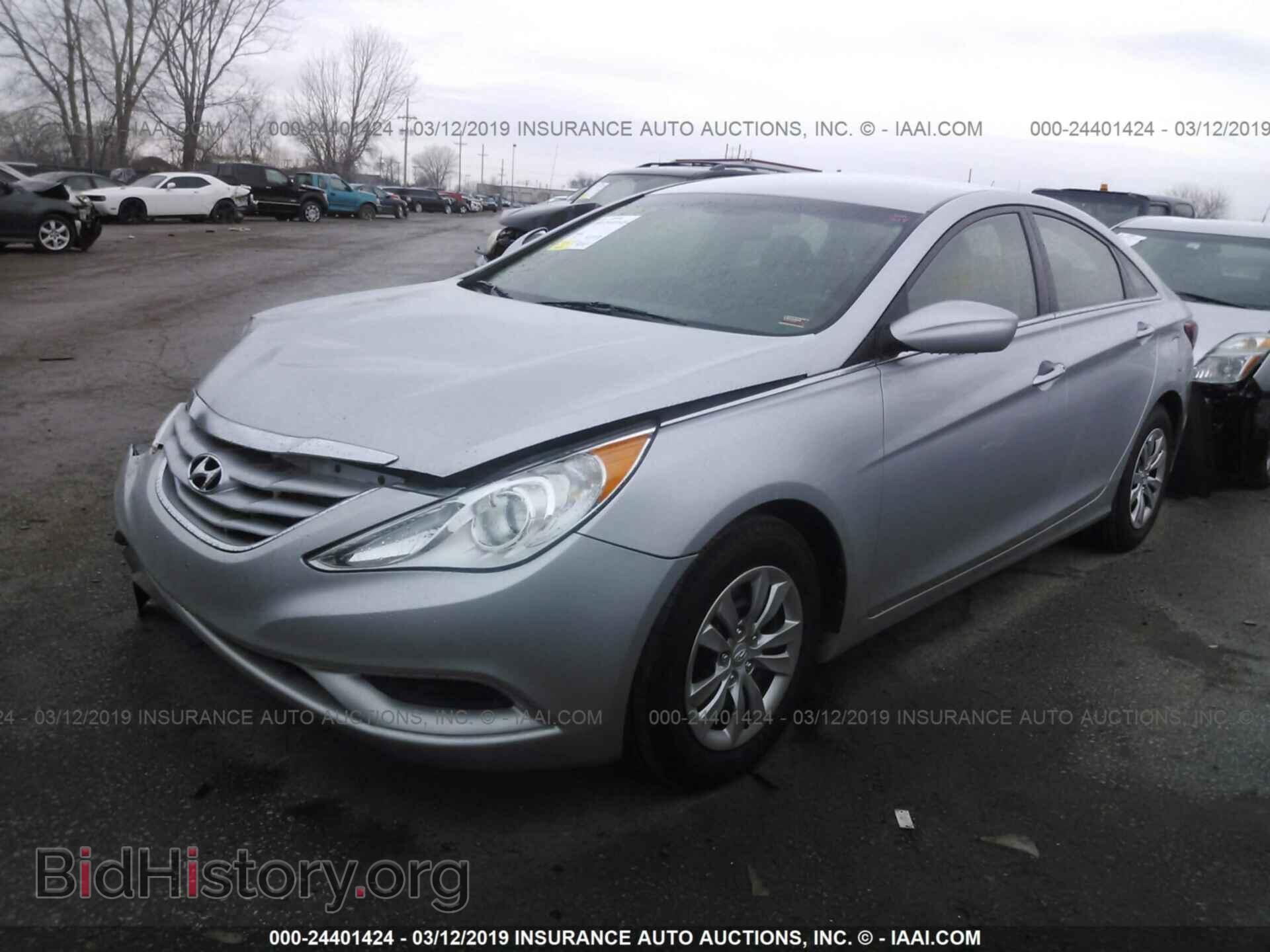 2012 HYUNDAI SONATA - VIN: 5NPEB4AC3CH485841 - Фото 2