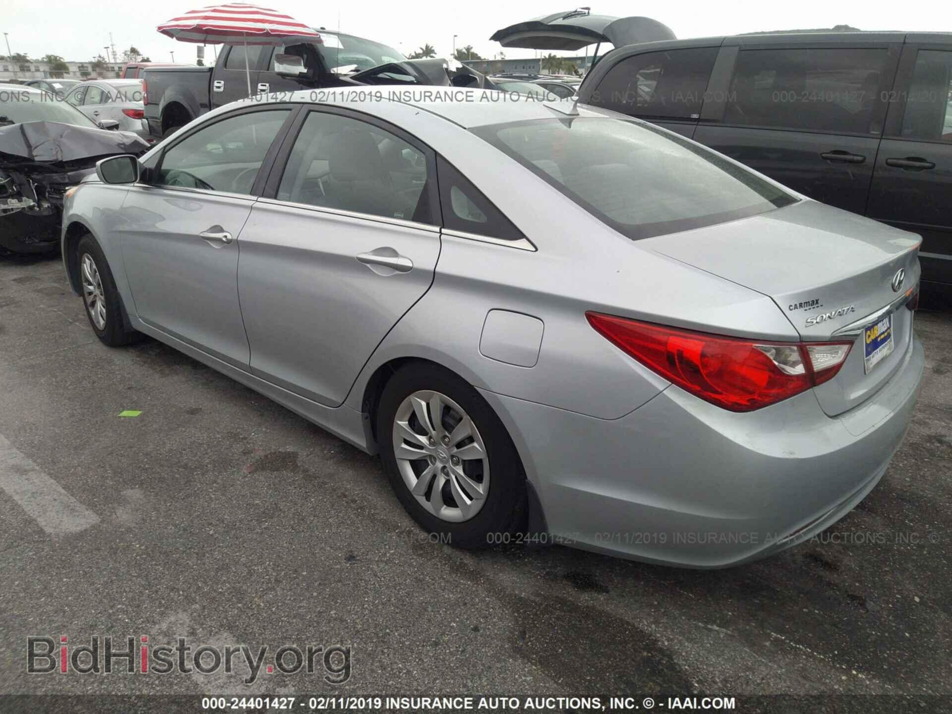 2012 HYUNDAI SONATA - VIN: 5NPEB4AC0CH319566 - Фото 3