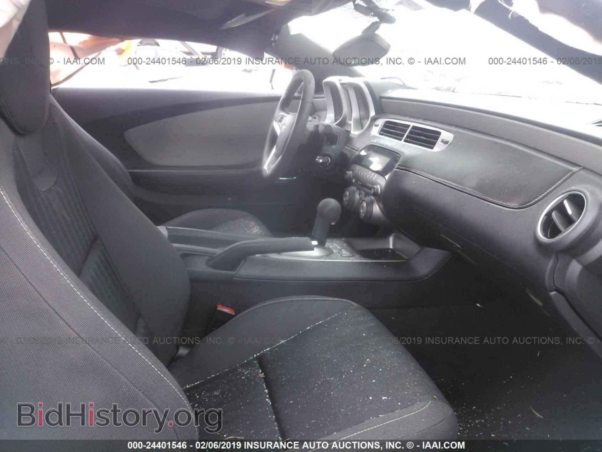 2012 CHEVROLET CAMARO - VIN: 2G1FA1E37C9160914 - Фото 5