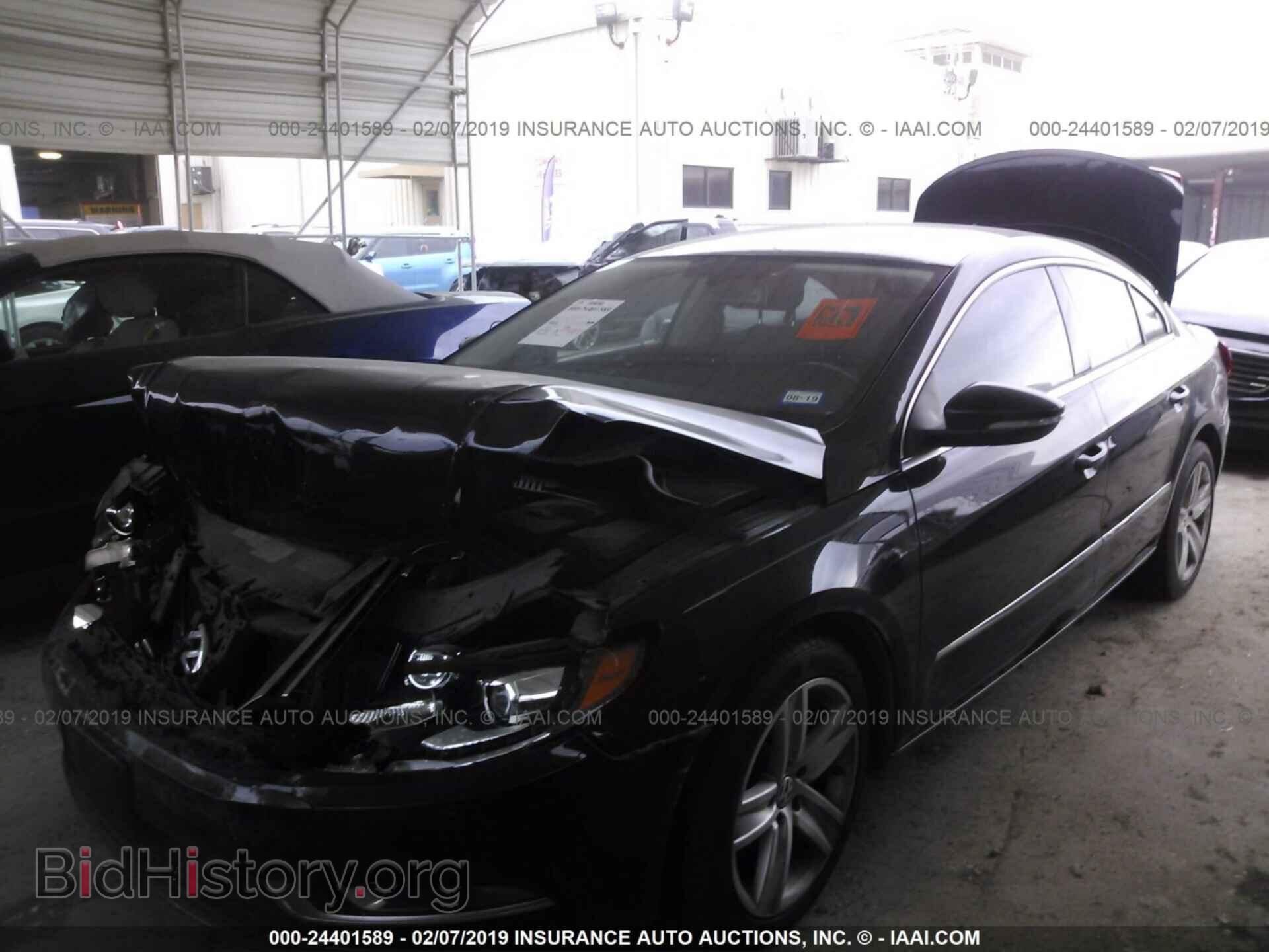 2013 VOLKSWAGEN CC - VIN: WVWAN7AN2DE527734 - Фото 2