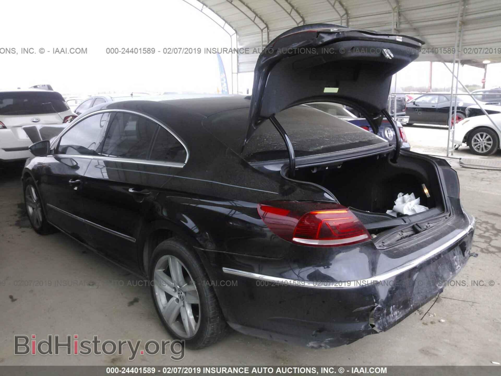 2013 VOLKSWAGEN CC - VIN: WVWAN7AN2DE527734 - Фото 3