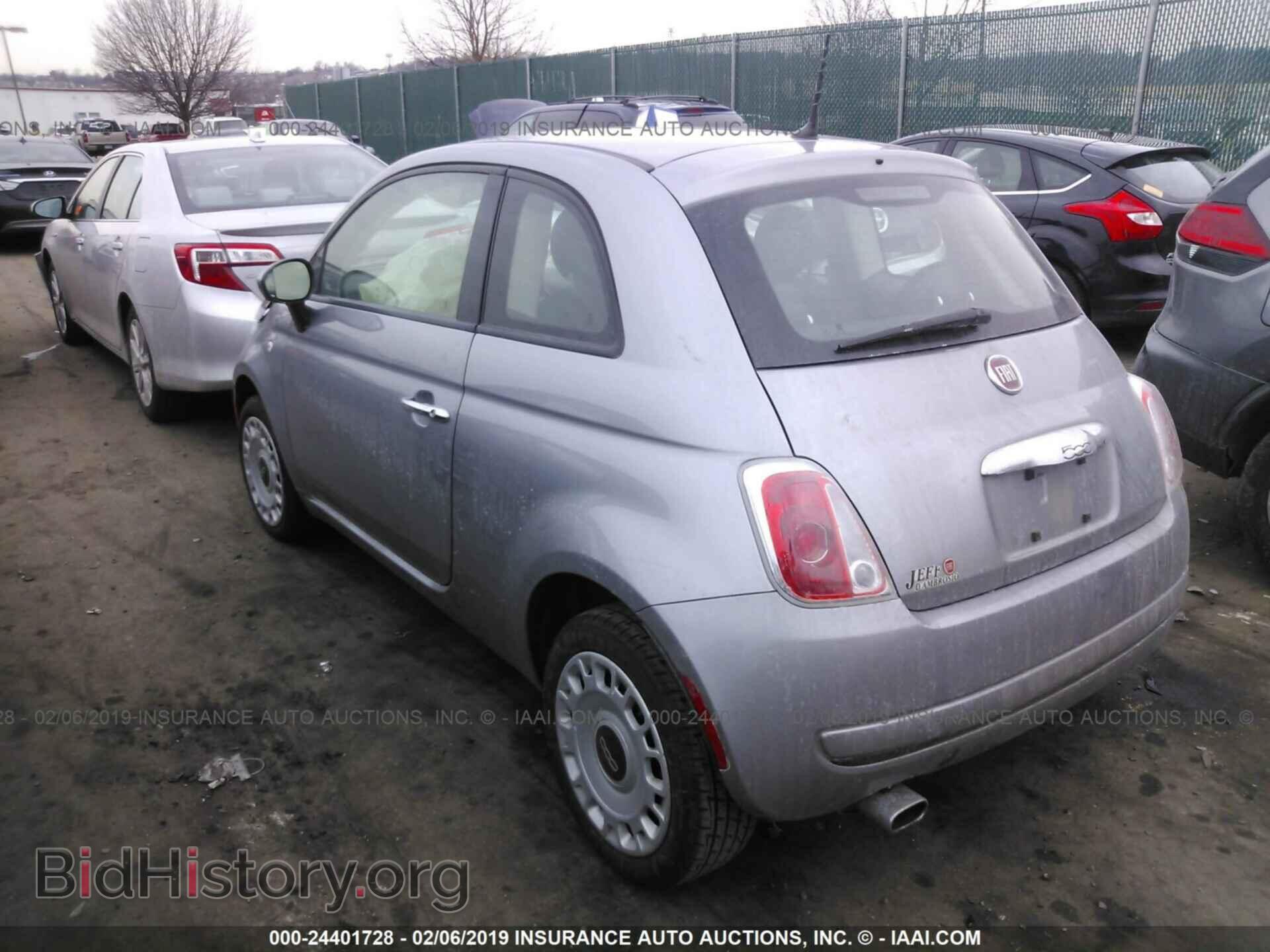 2015 FIAT 500 - VIN: 3C3CFFAR1FT638477 - Photo 2