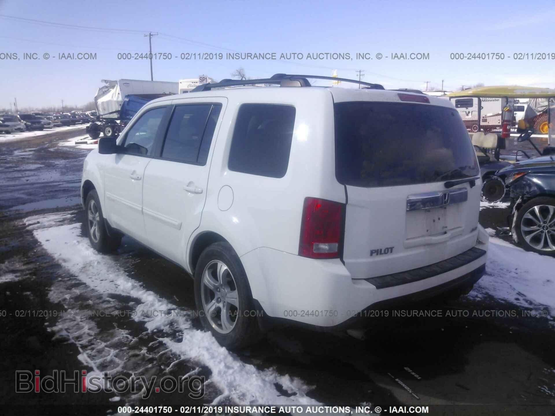 2014 HONDA PILOT - VIN: 5FNYF4H51EB054067 - Фото 3