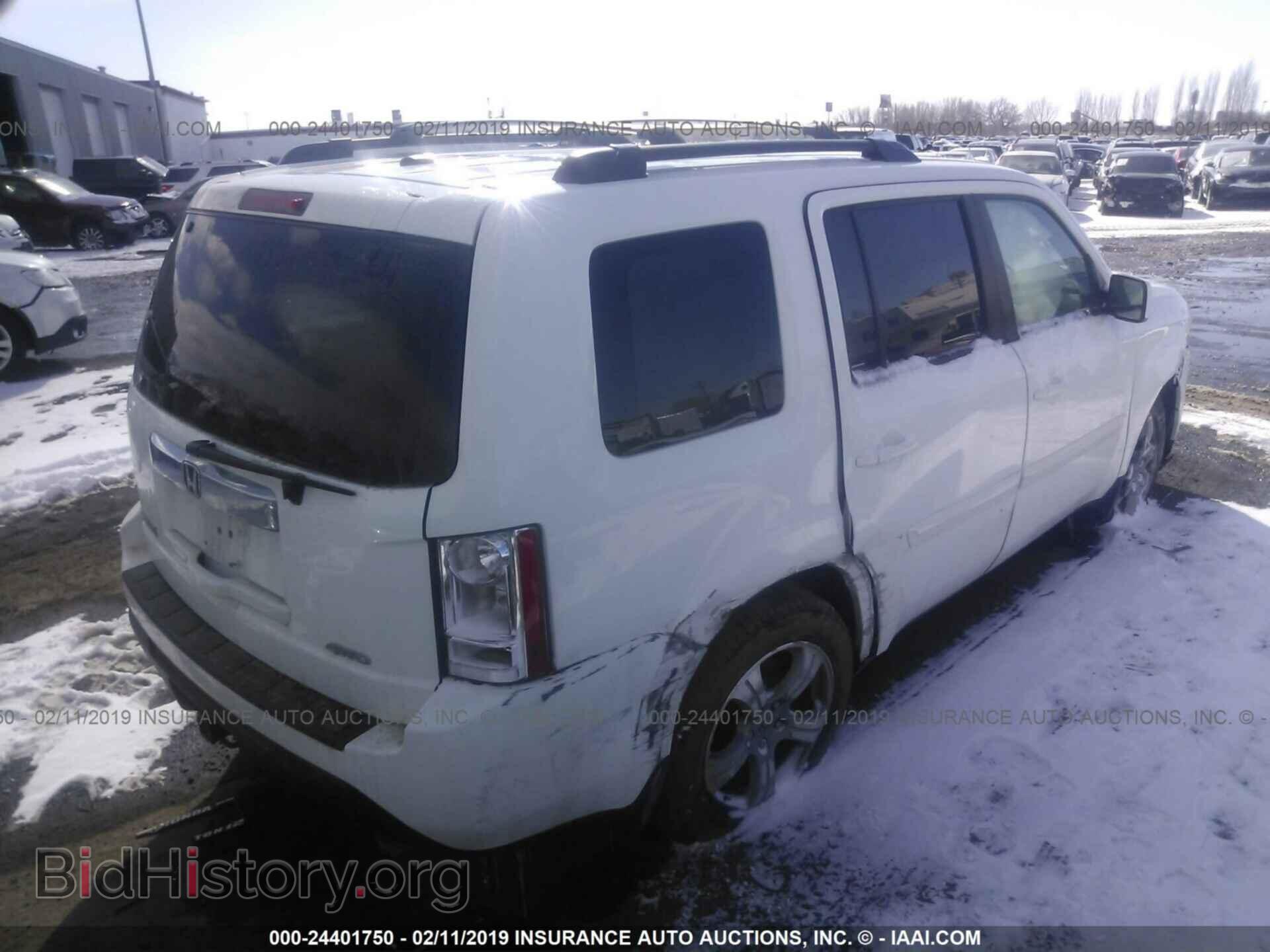2014 HONDA PILOT - VIN: 5FNYF4H51EB054067 - Фото 4