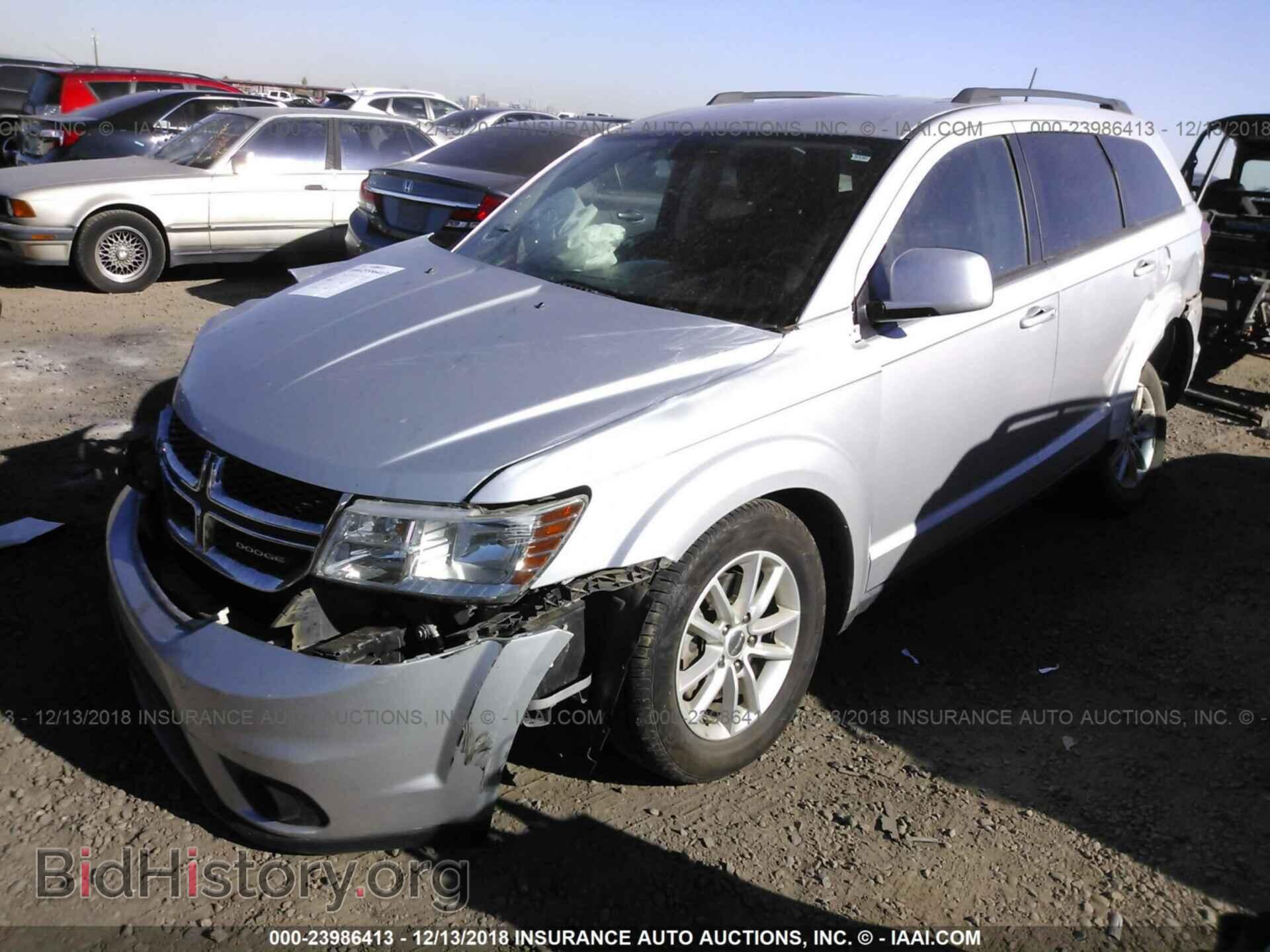2014 DODGE JOURNEY - VIN: 3C4PDCBG6ET191982 - Фото 2