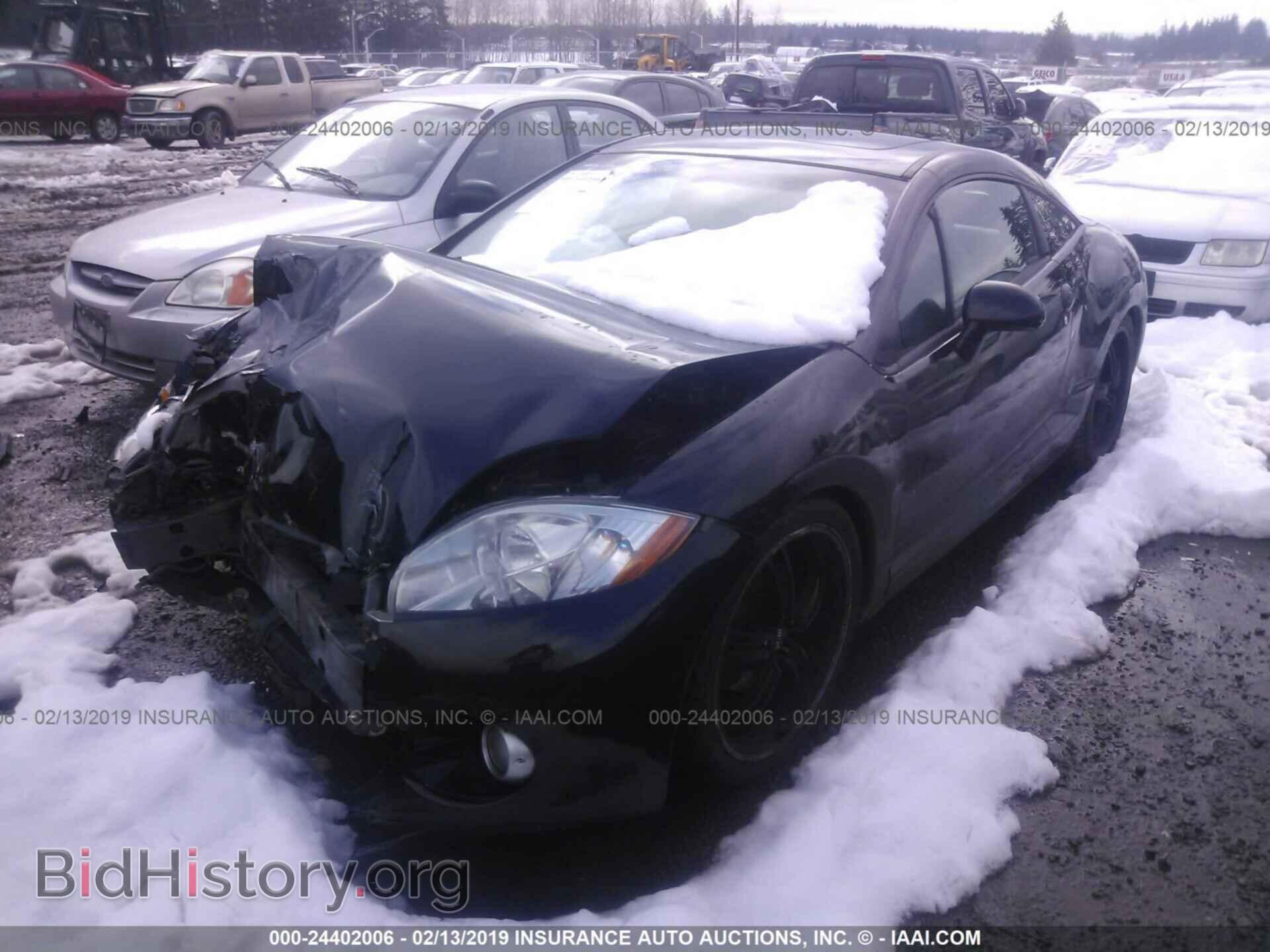 2006 MITSUBISHI ECLIPSE - VIN: 4A3AK34T96E024102 - Фото 2