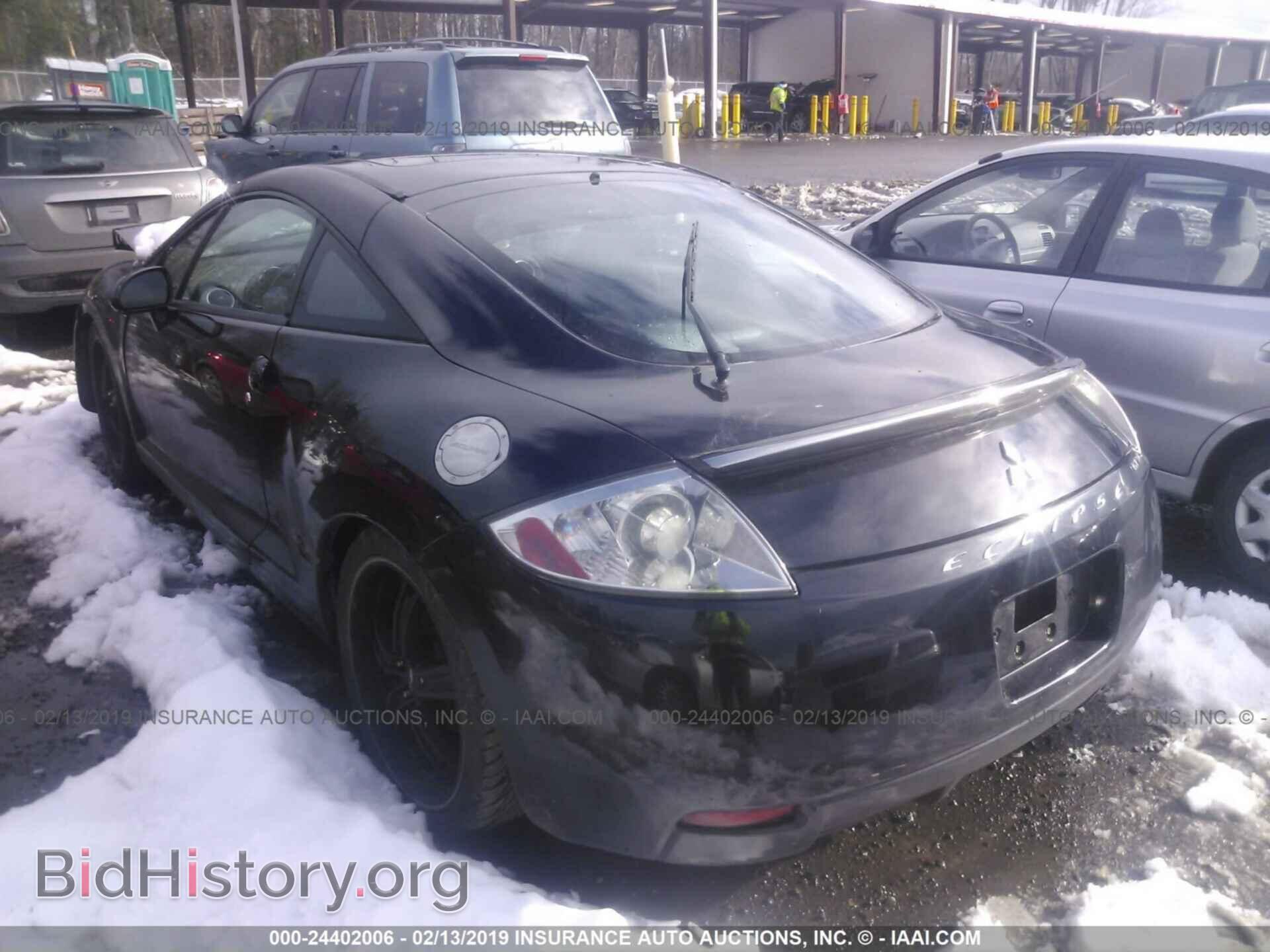 2006 MITSUBISHI ECLIPSE - VIN: 4A3AK34T96E024102 - Фото 3
