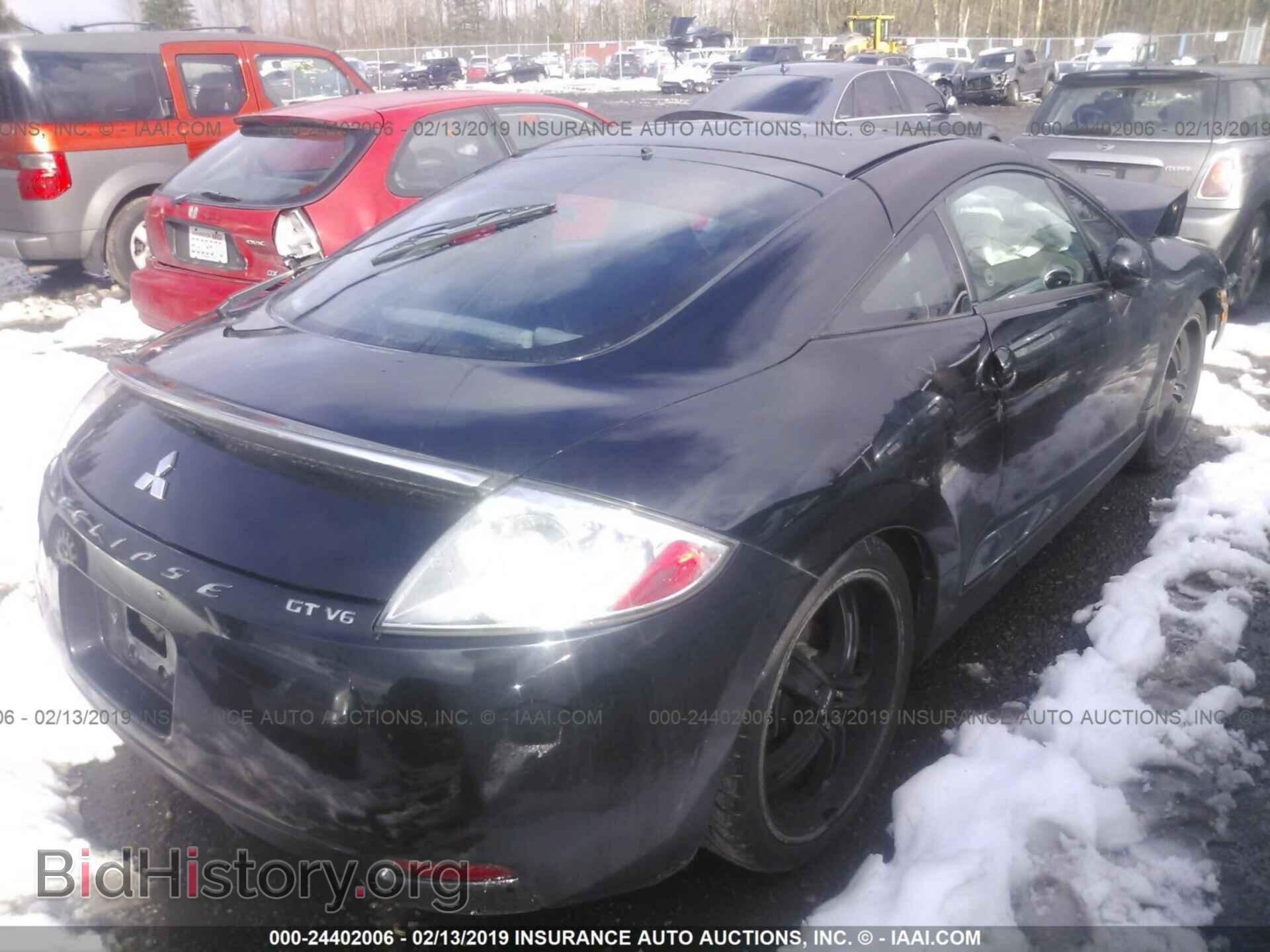 2006 MITSUBISHI ECLIPSE - VIN: 4A3AK34T96E024102 - Фото 4