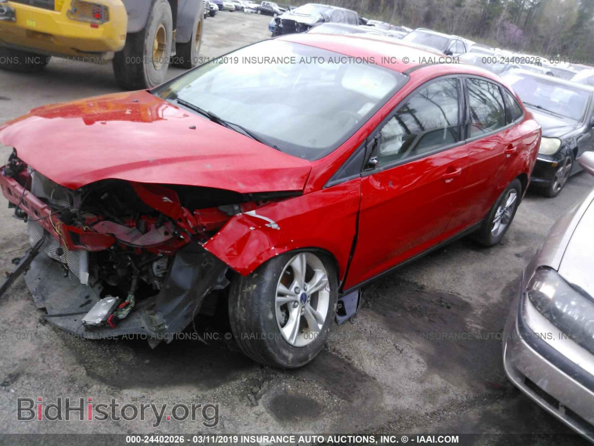2014 FORD FOCUS - VIN: 1FADP3F22EL371809 - Фото 2