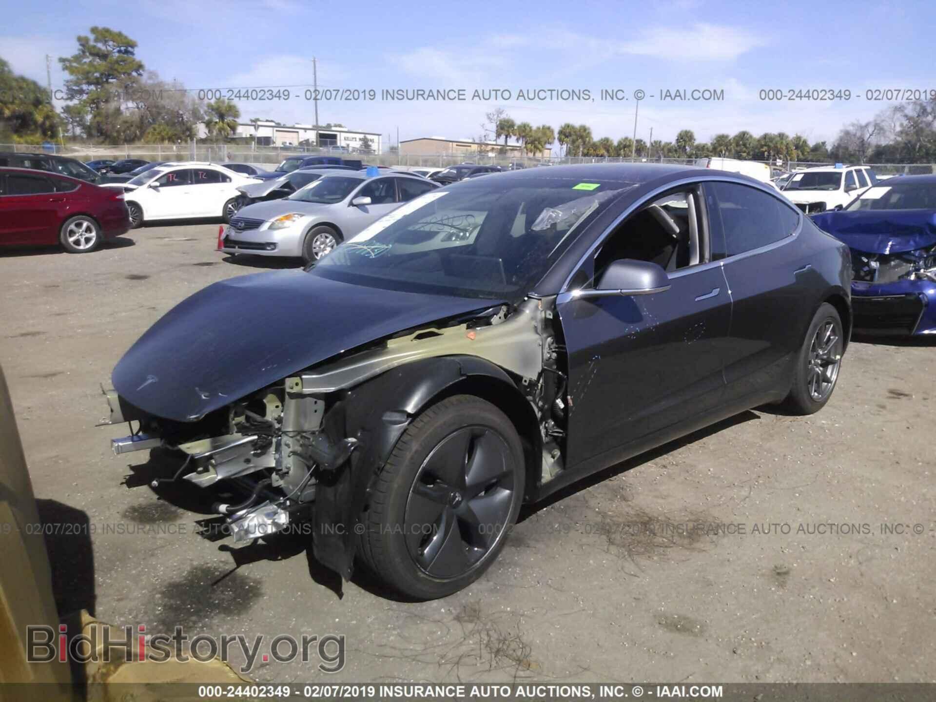 2018 TESLA MODEL 3 - VIN: 5YJ3E1EA6JF123875 - Photo 2