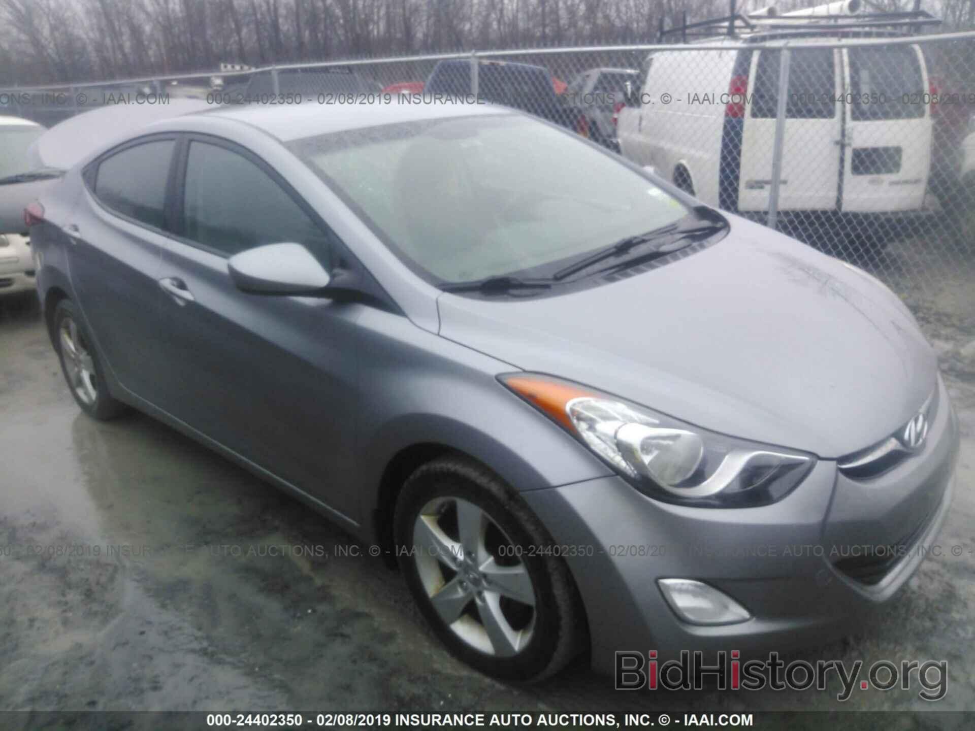 Photo KMHDH4AE0DU679404 - HYUNDAI ELANTRA 2013