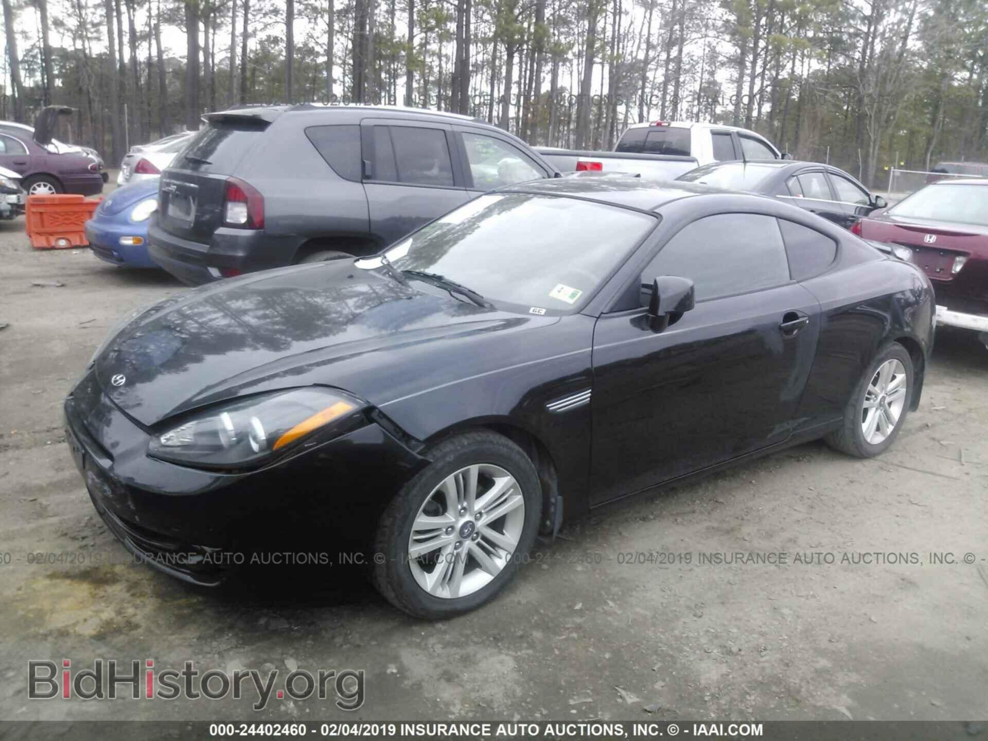 2008 HYUNDAI TIBURON - VIN: KMHHM66D38U280257 - Фото 2