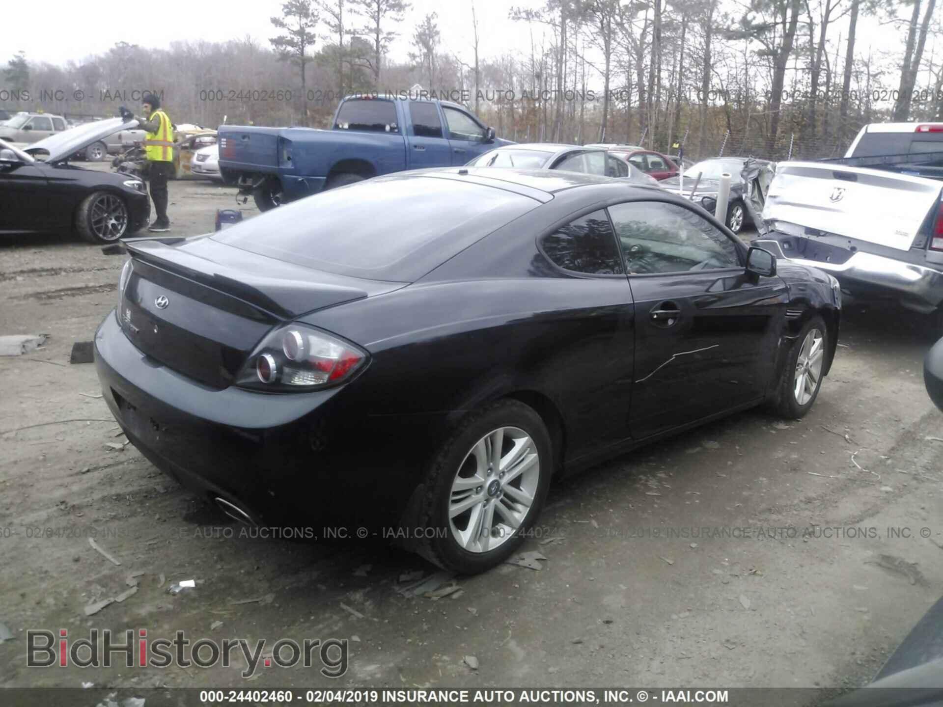 2008 HYUNDAI TIBURON - VIN: KMHHM66D38U280257 - Фото 4