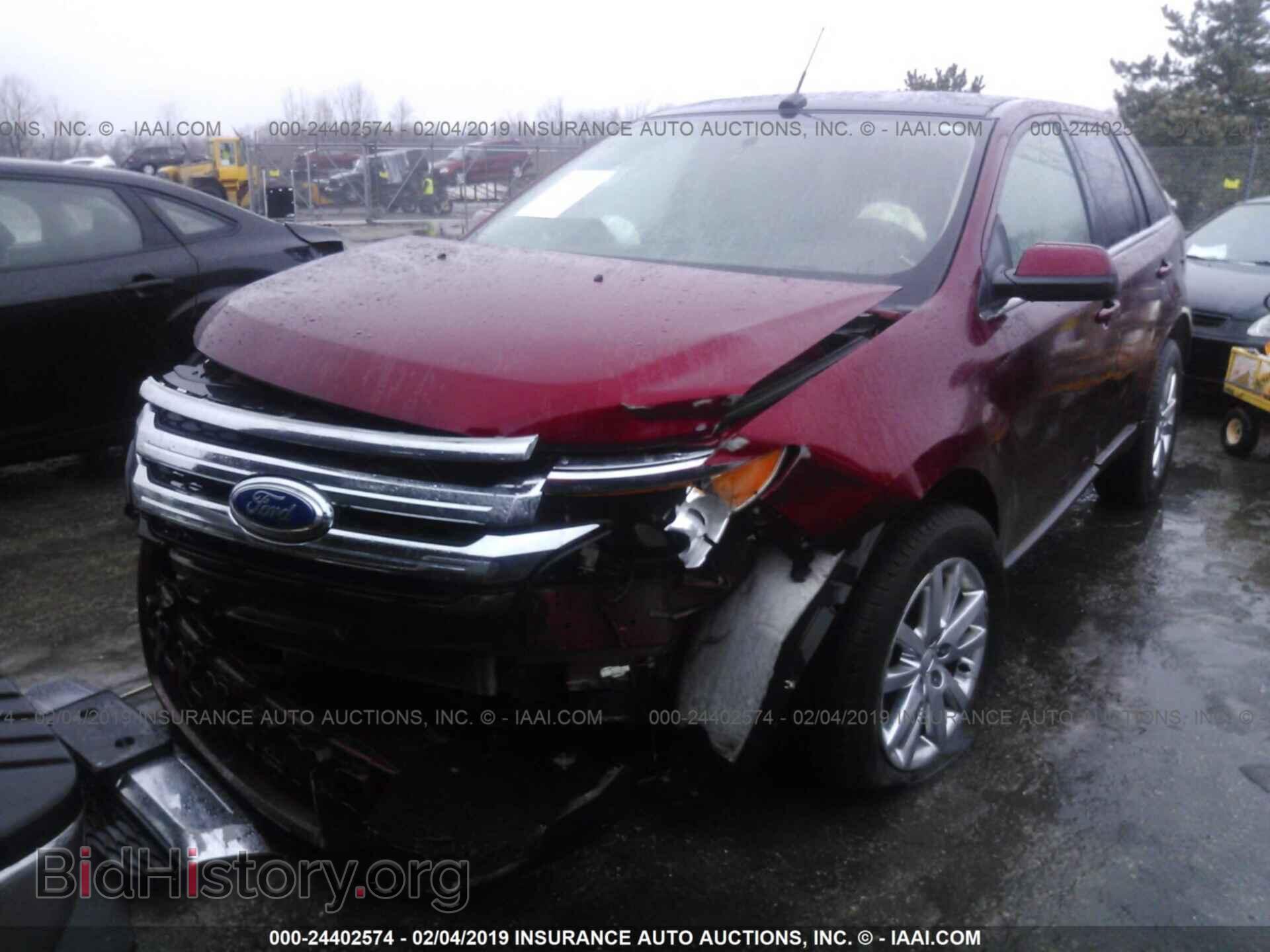 2014 FORD EDGE - VIN: 2FMDK4KC6EBA19938 - Фото 2