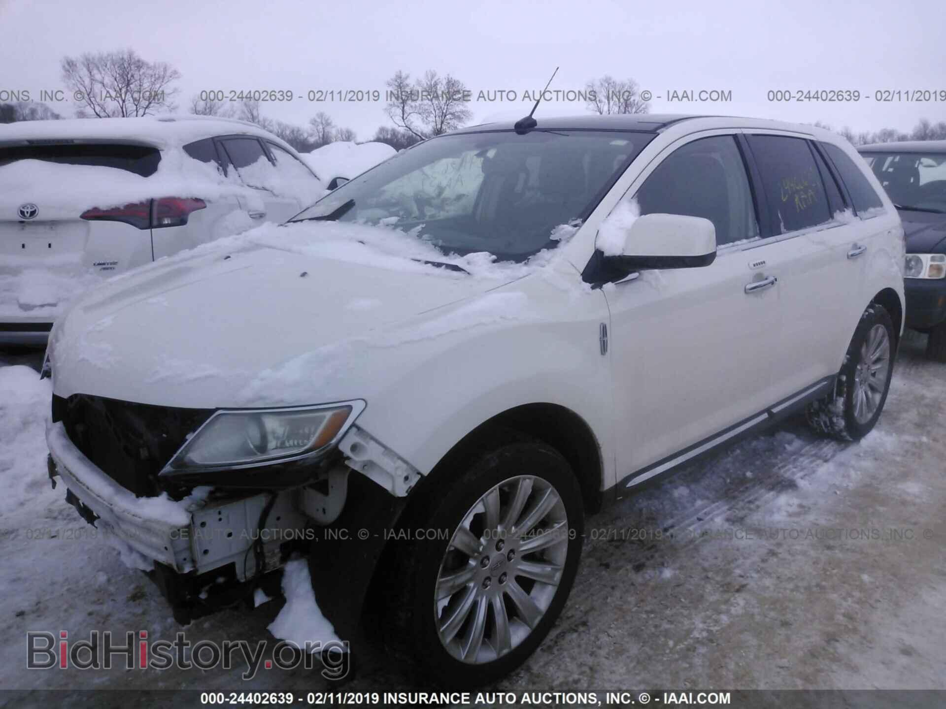 2011 LINCOLN MKX - VIN: 2LMDJ8JK3BBJ00091 - Фото 2