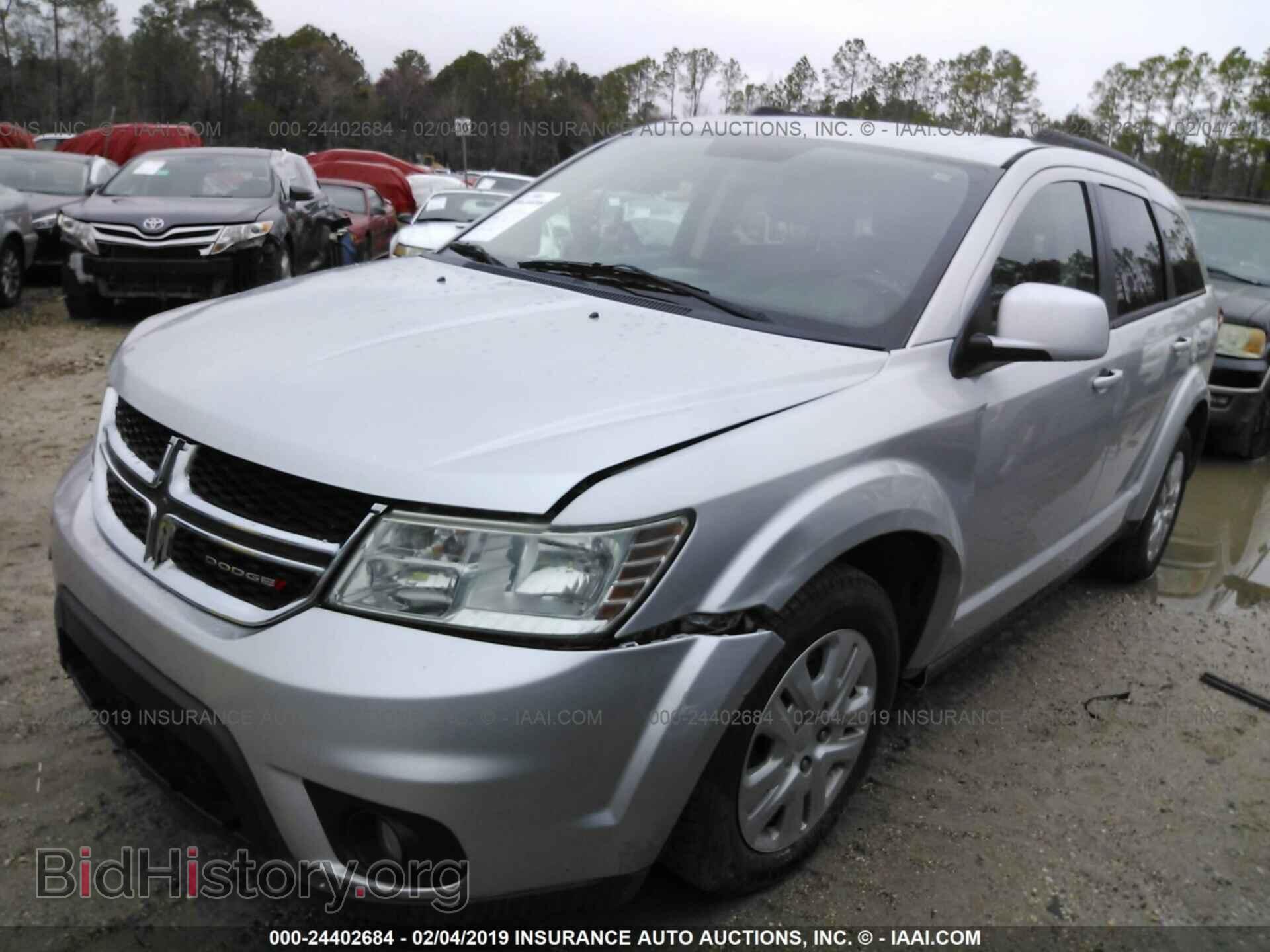 2012 DODGE JOURNEY - VIN: 3C4PDDBG7CT320444 - Фото 2