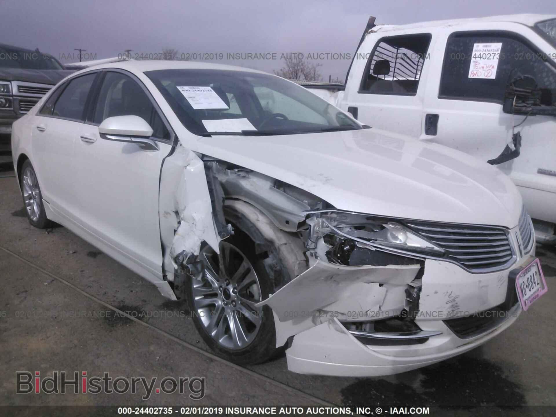 Фотография 3LN6L2LU3ER817624 - LINCOLN MKZ 2014