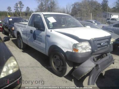 2007 Ford F150, white — VIN 1FTRF12W47KD50940, IAAI