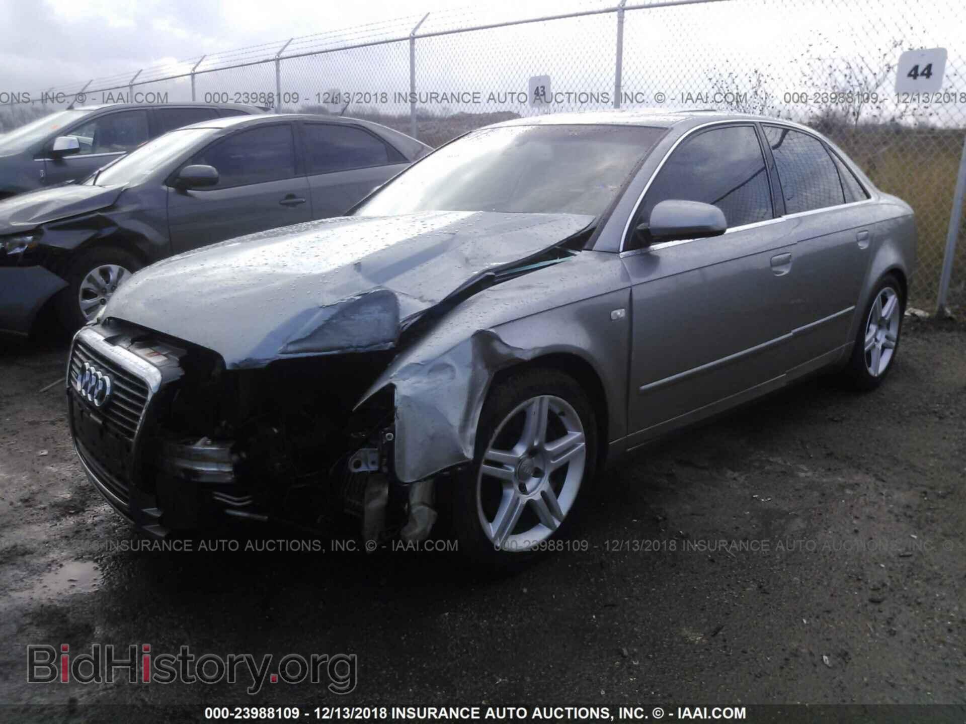 2005 AUDI A4 - VIN: WAUDF78EX5A530032 - Фото 2