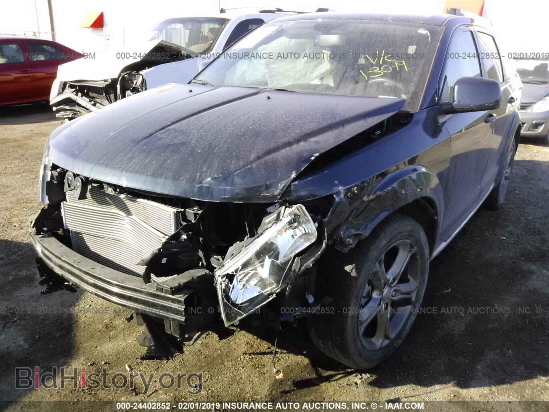 2015 DODGE JOURNEY - VIN: 3C4PDCGB3FT727737 - Фото 2