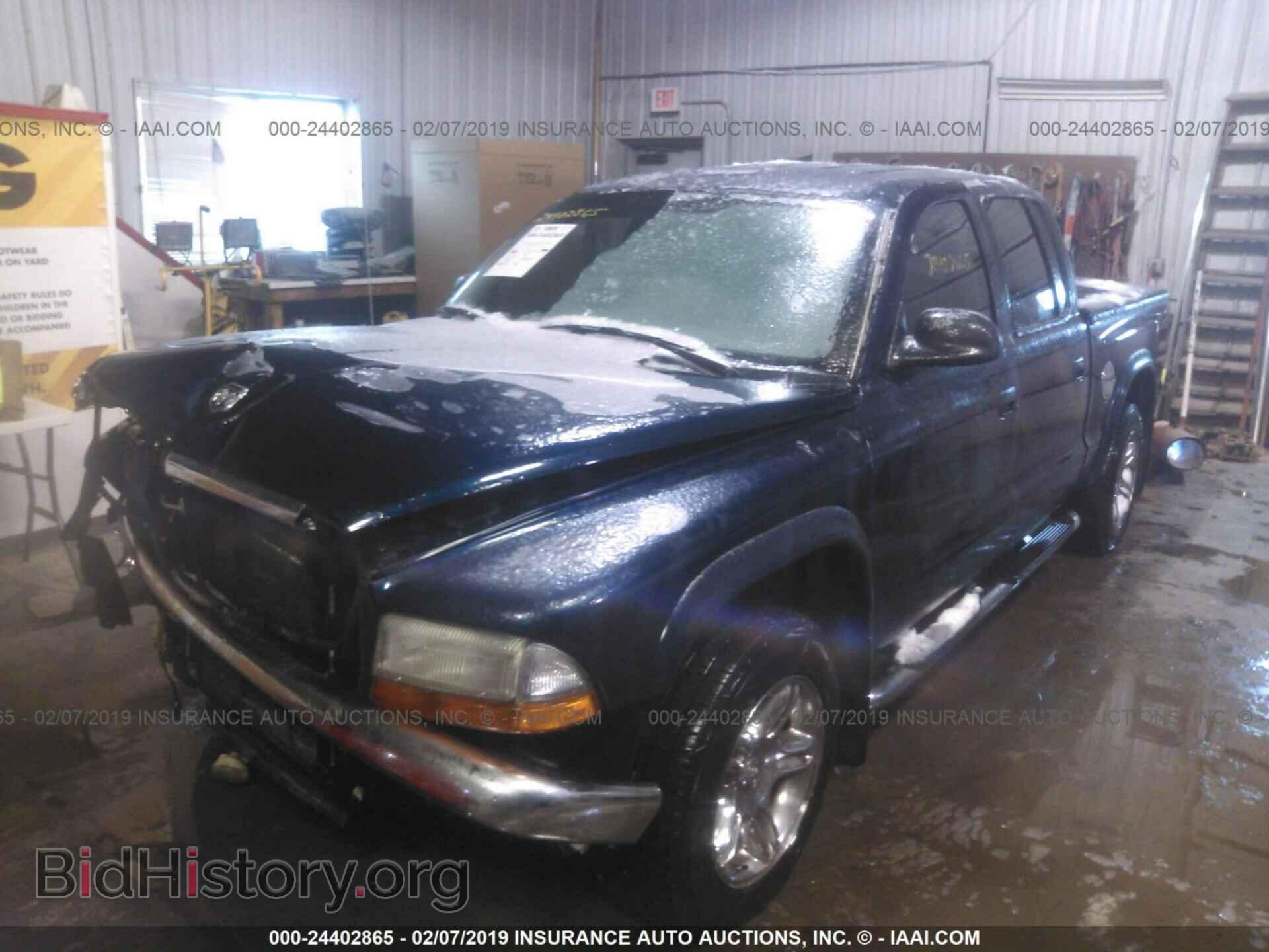 2004 DODGE DAKOTA - VIN: 1D7HL48N54S781437 - Фото 2