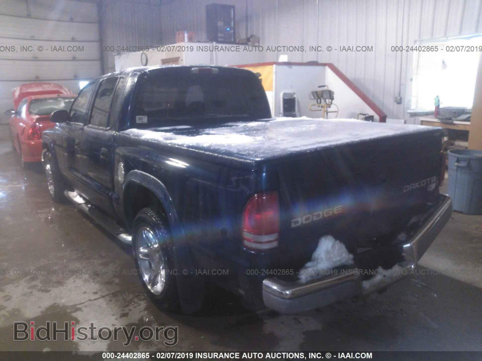 2004 DODGE DAKOTA - VIN: 1D7HL48N54S781437 - Фото 3