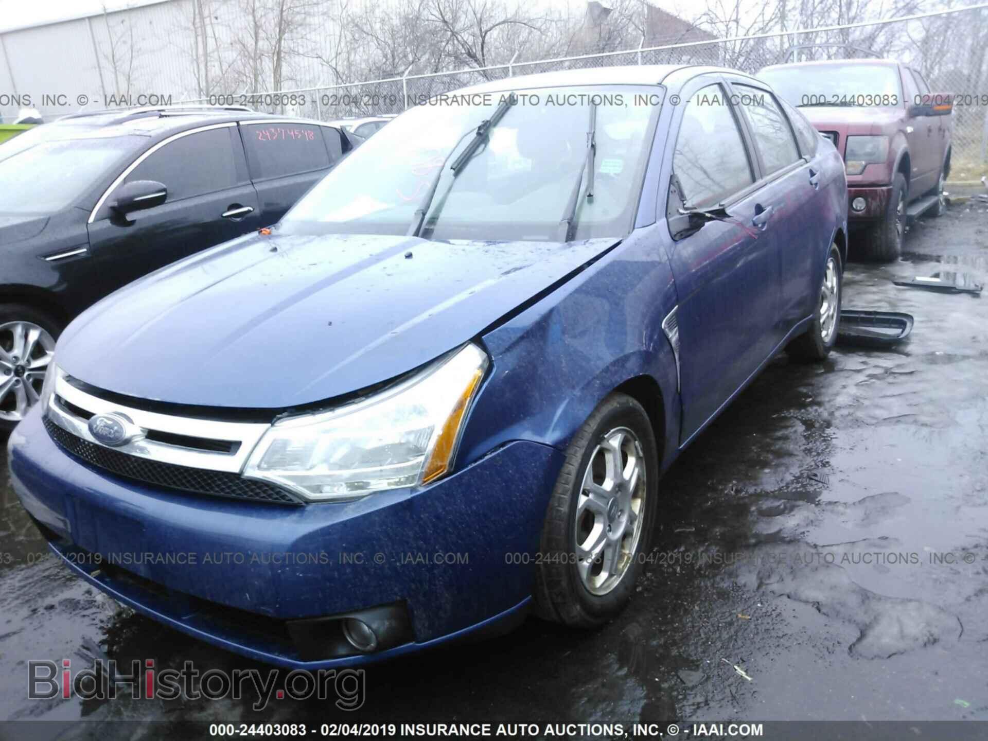 2008 FORD FOCUS - VIN: 1FAHP35N58W158580 - Фото 2