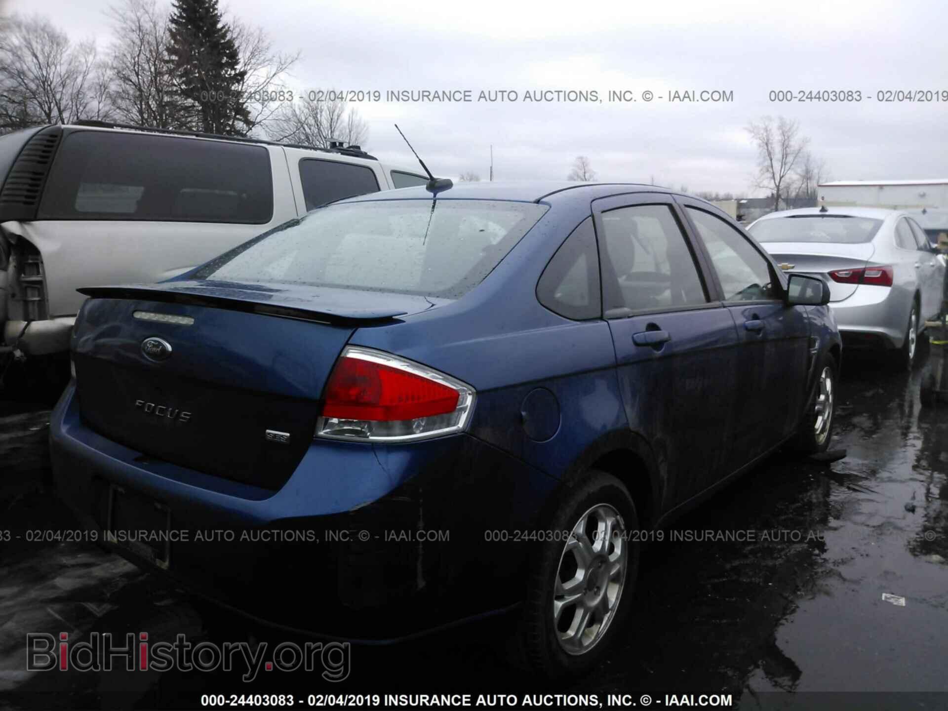 2008 FORD FOCUS - VIN: 1FAHP35N58W158580 - Фото 4
